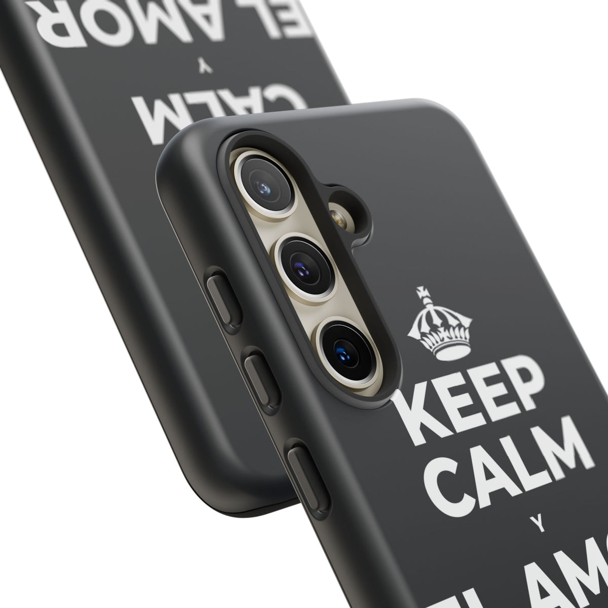 KEEP CALM Y EL AMOR PROPIO CUENTA Phone Case (Dark)