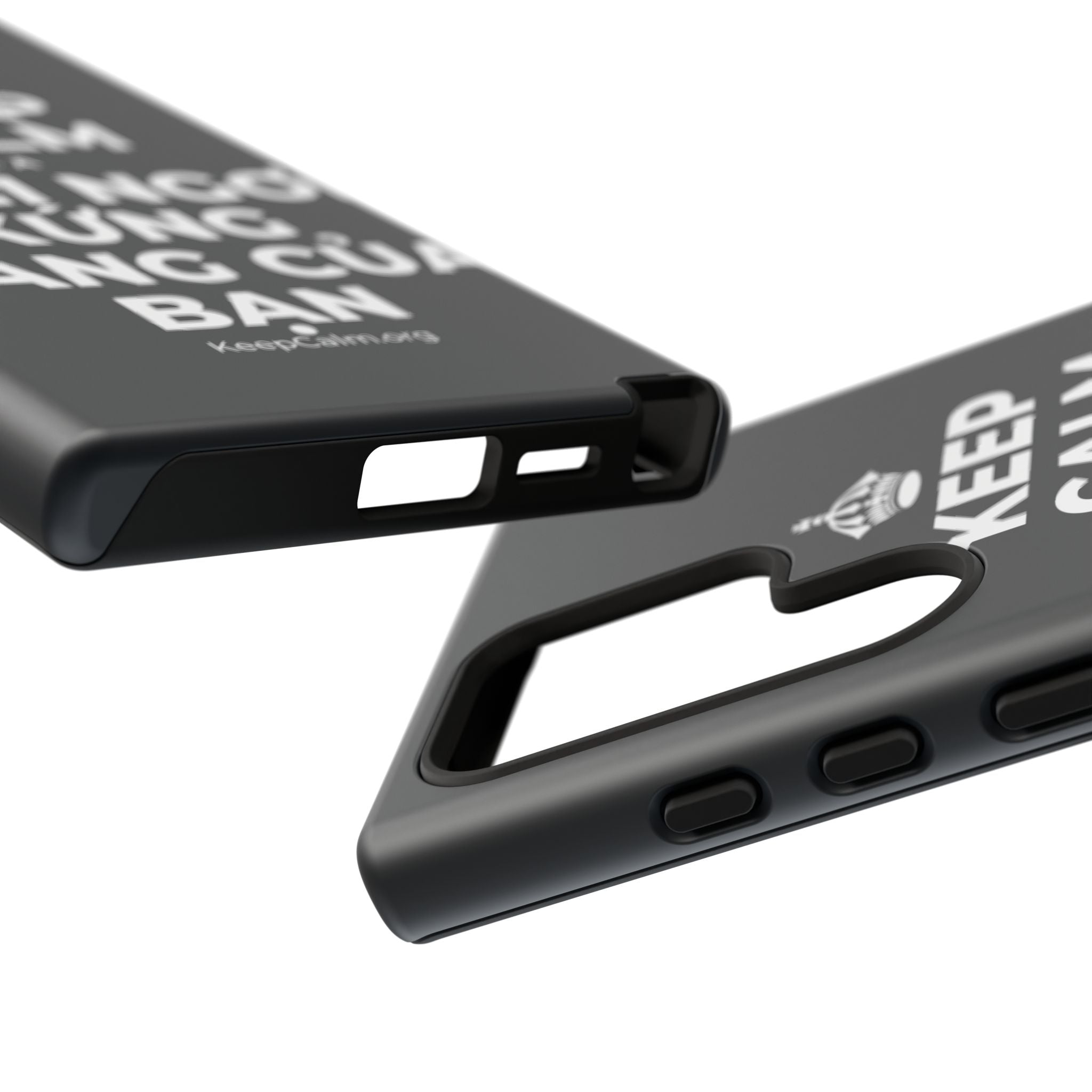 KEEP CALM VÀ NGHỈ NGƠI XỨNG ĐÁNG CỦA BẠN Phone Case (Dark)