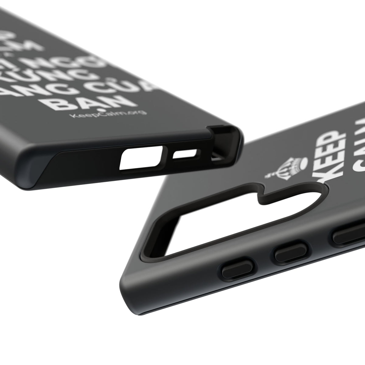 KEEP CALM VÀ NGHỈ NGƠI XỨNG ĐÁNG CỦA BẠN Phone Case (Dark)