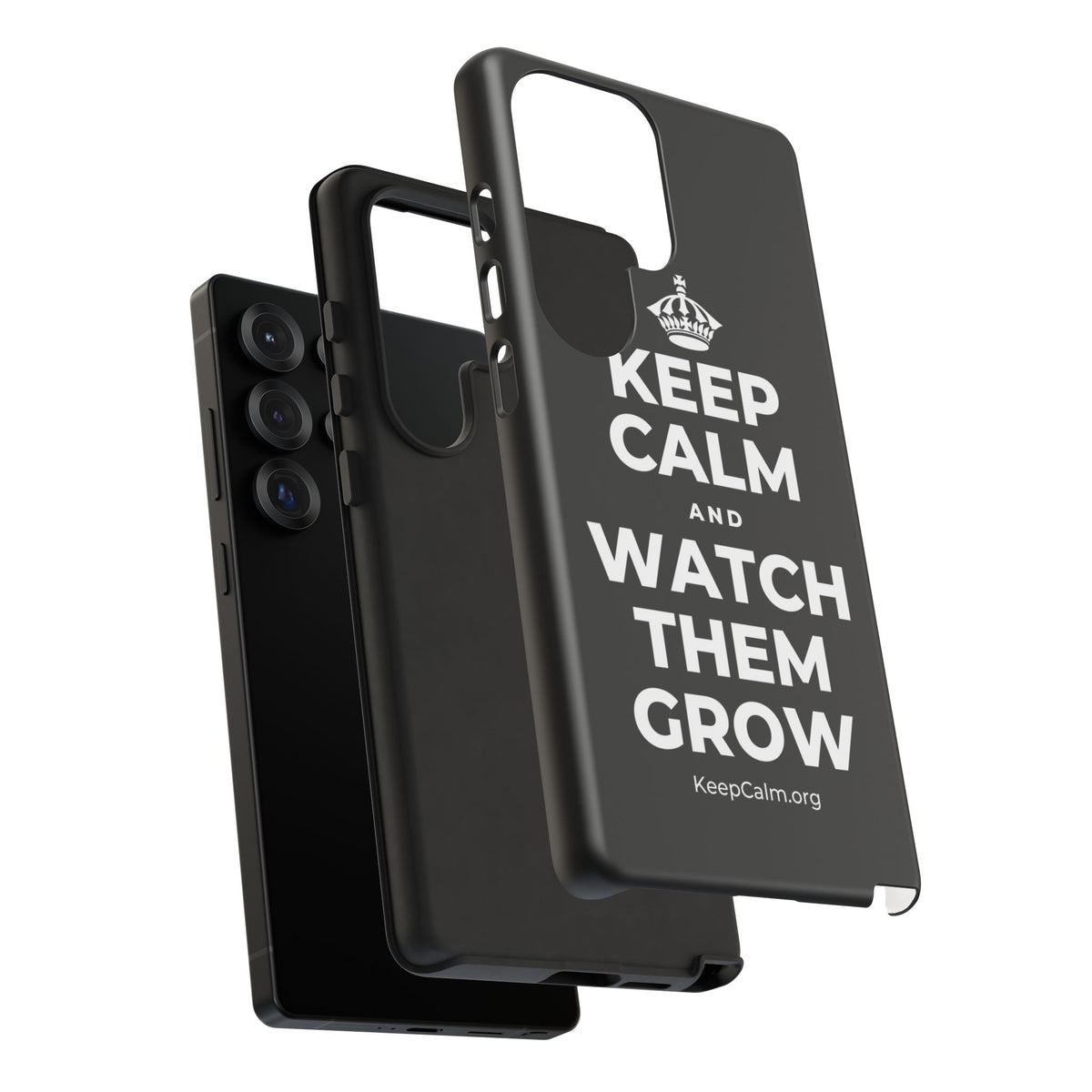 KEEP CALM AND WATCH THEM GROW Phone Case