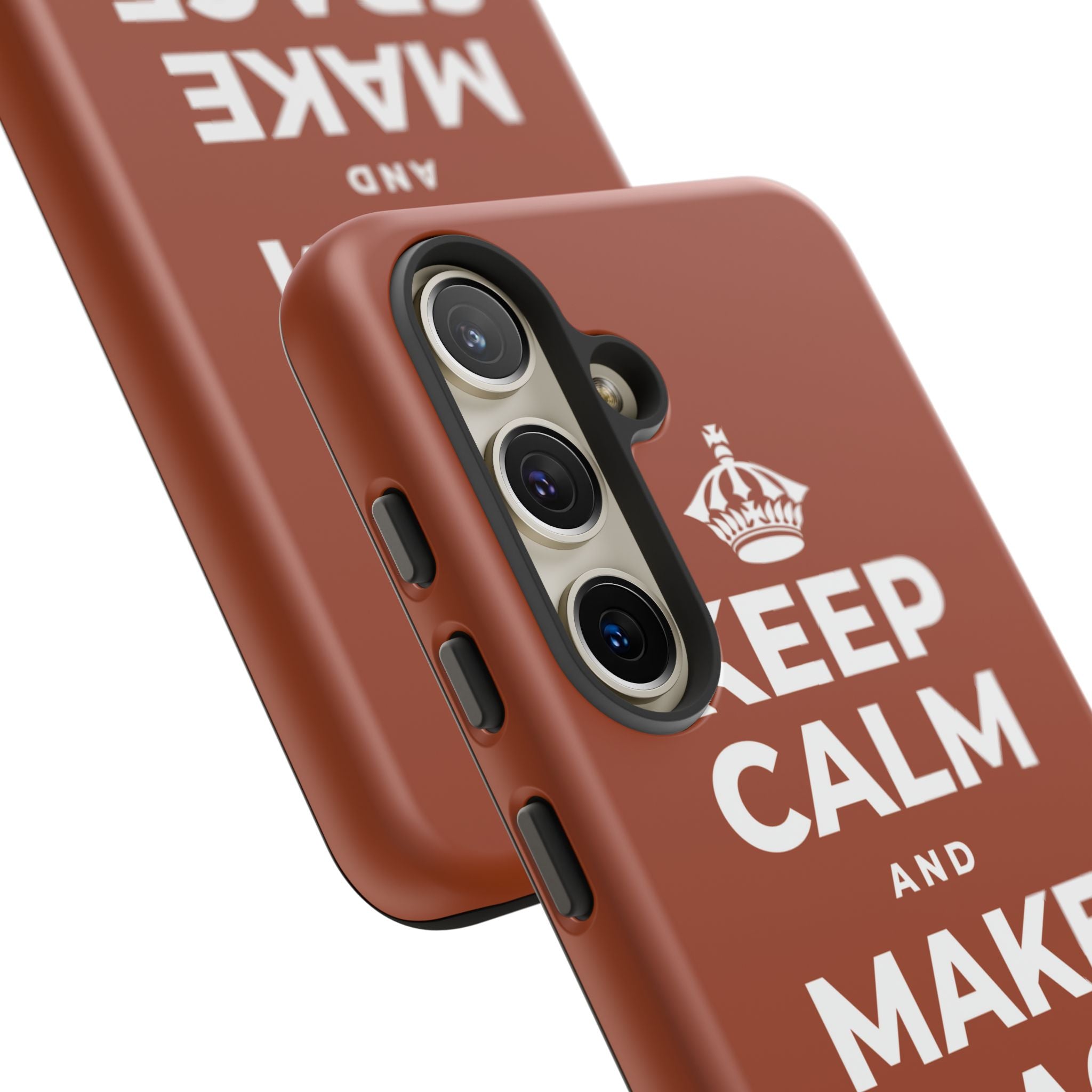 KEEP CALM AND MAKE SPACE TO BREATHE Phone Case