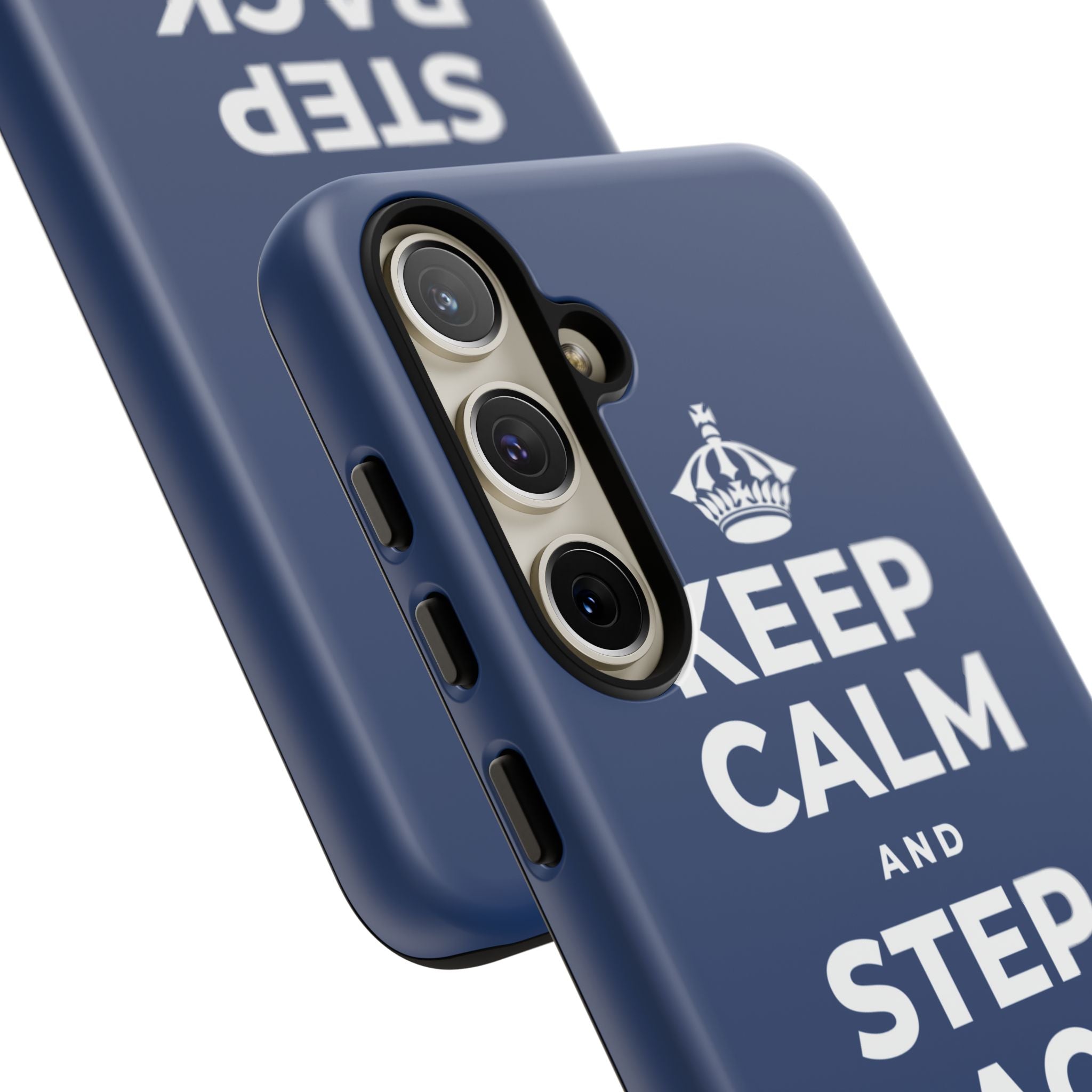 KEEP CALM AND STEP BACK A SEC Phone Case