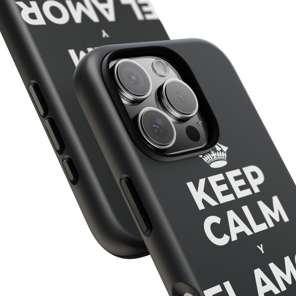 KEEP CALM Y EL AMOR PROPIO CUENTA Phone Case (Dark)