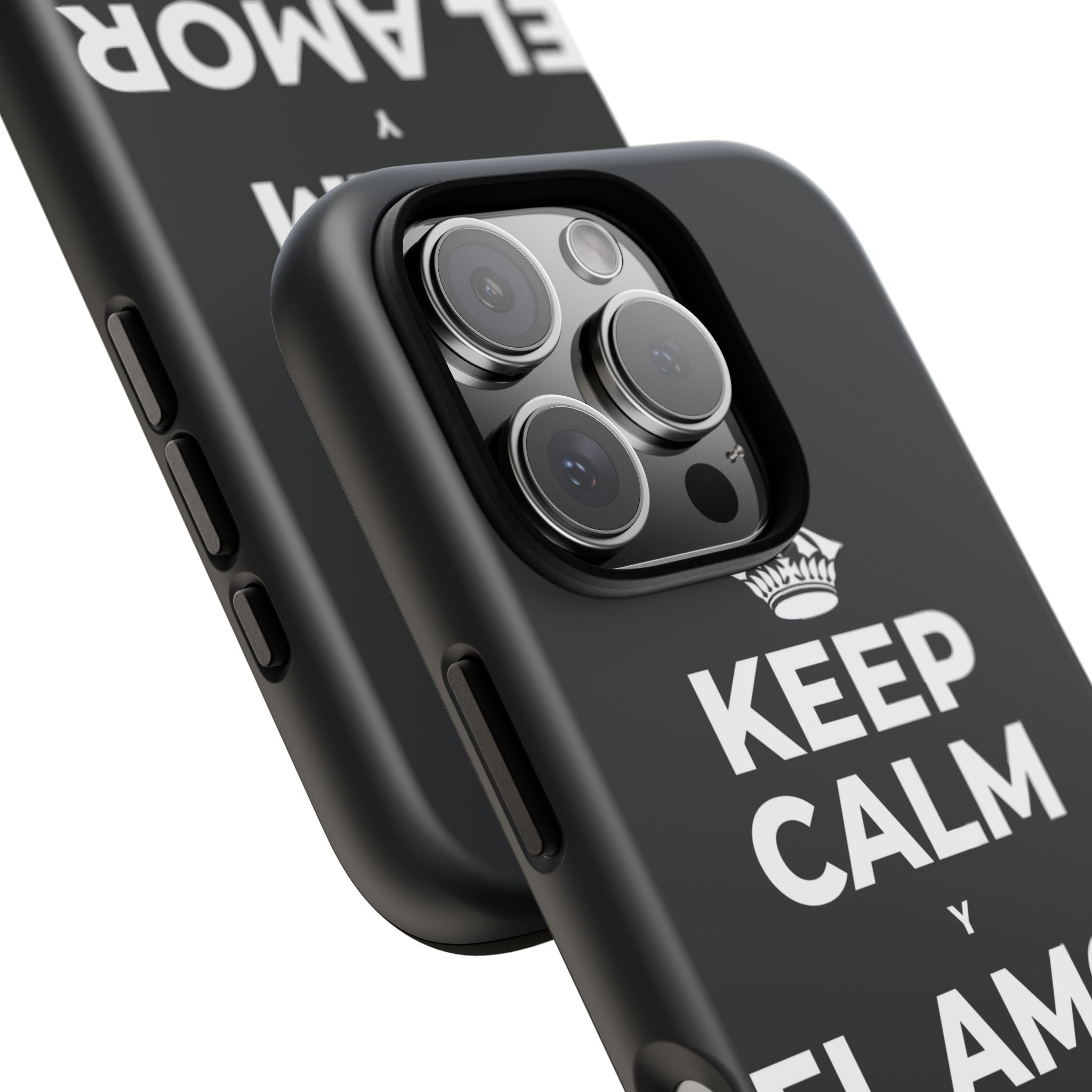 KEEP CALM Y EL AMOR PROPIO CUENTA Phone Case (Dark)