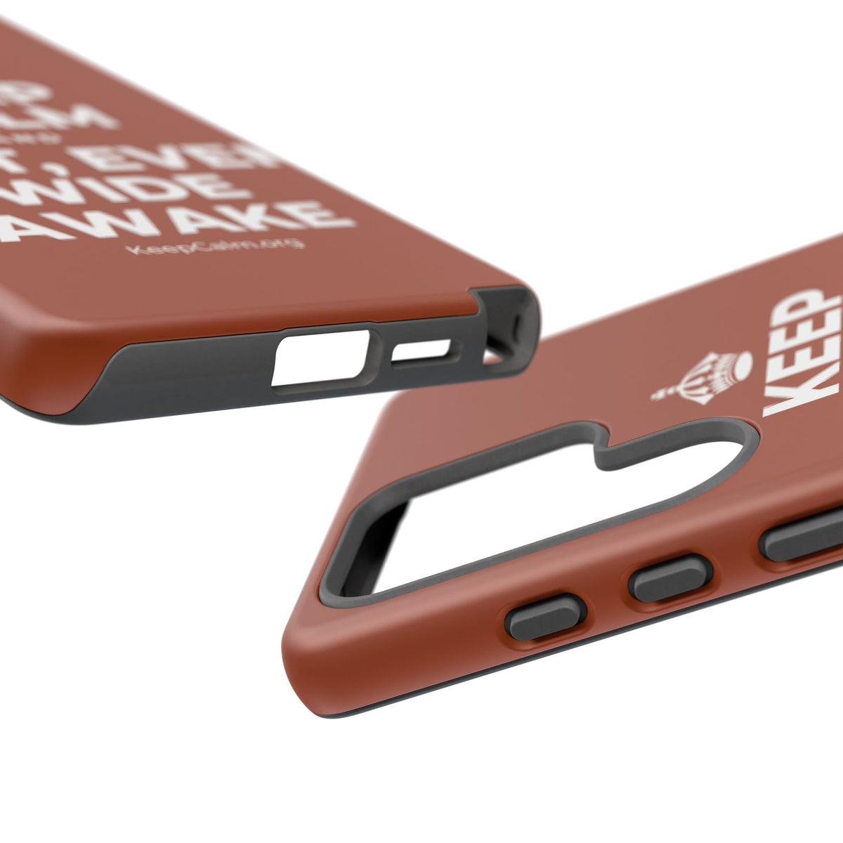 KEEP CALM AND REST, EVEN WIDE AWAKE Phone Case