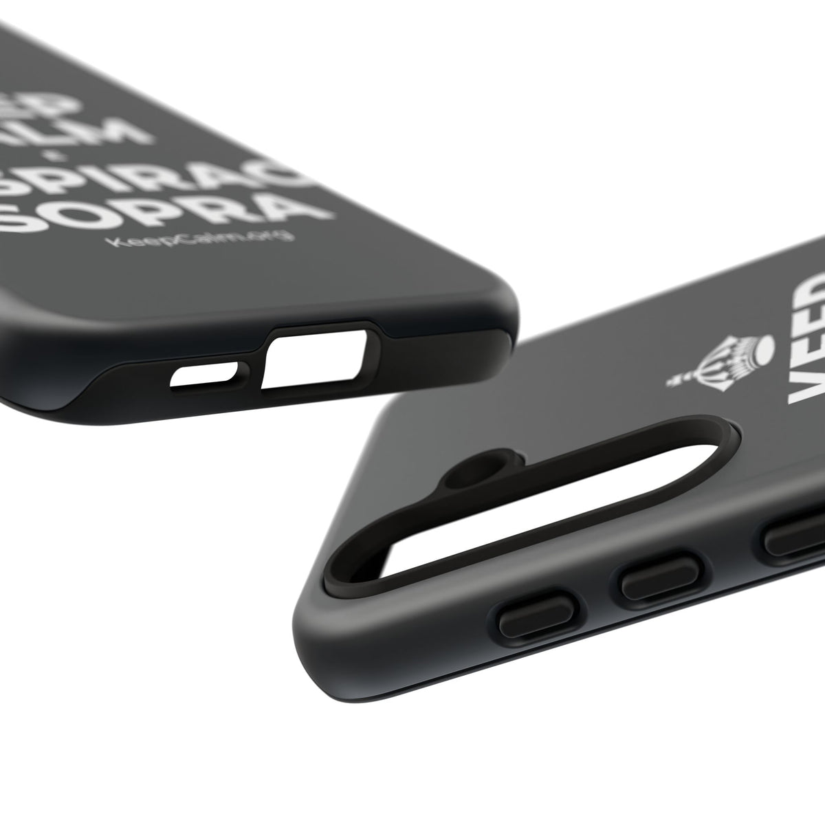 KEEP CALM E RESPIRACI SOPRA Phone Case (Dark)