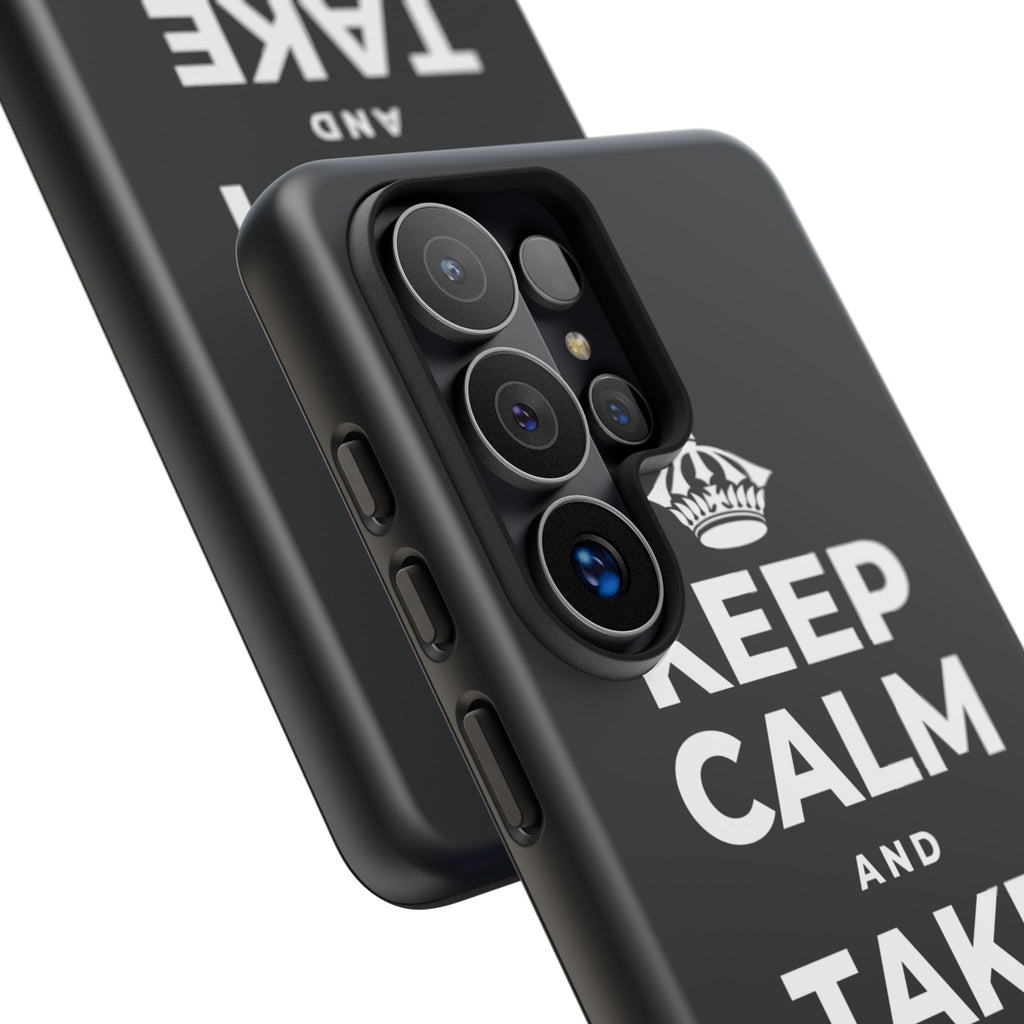 KEEP CALM AND TAKE MONDAY SLOW Phone Case (Dark)