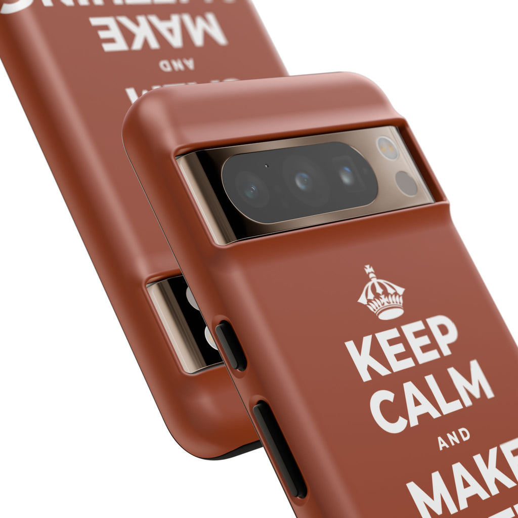KEEP CALM AND MAKE SOMETHING TODAY Phone Case