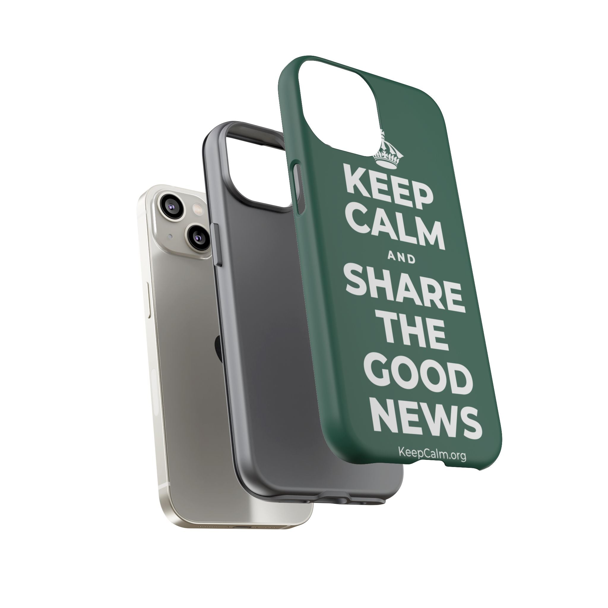 KEEP CALM AND SHARE THE GOOD NEWS Phone Case