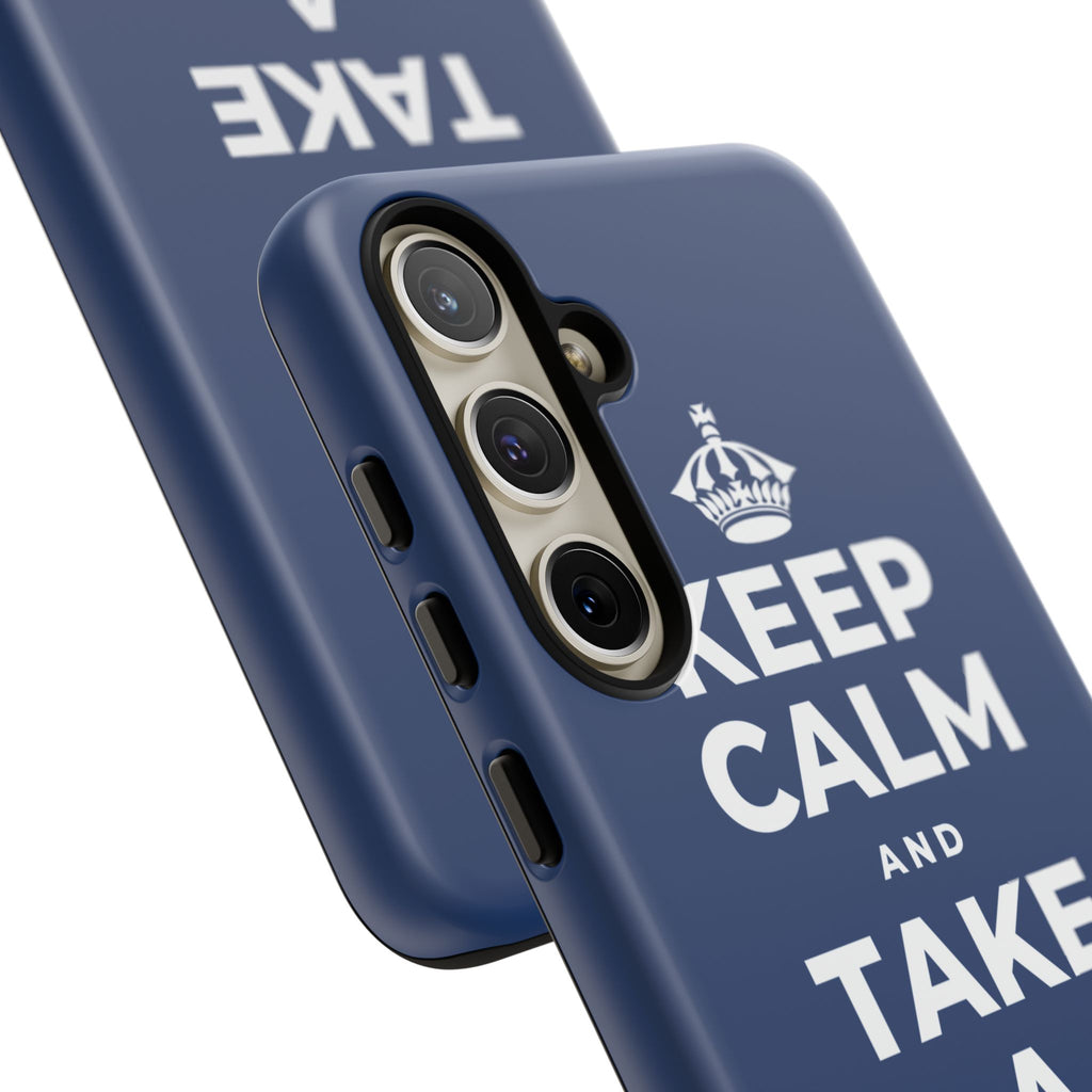 KEEP CALM AND TAKE A REAL BREAK Phone Case