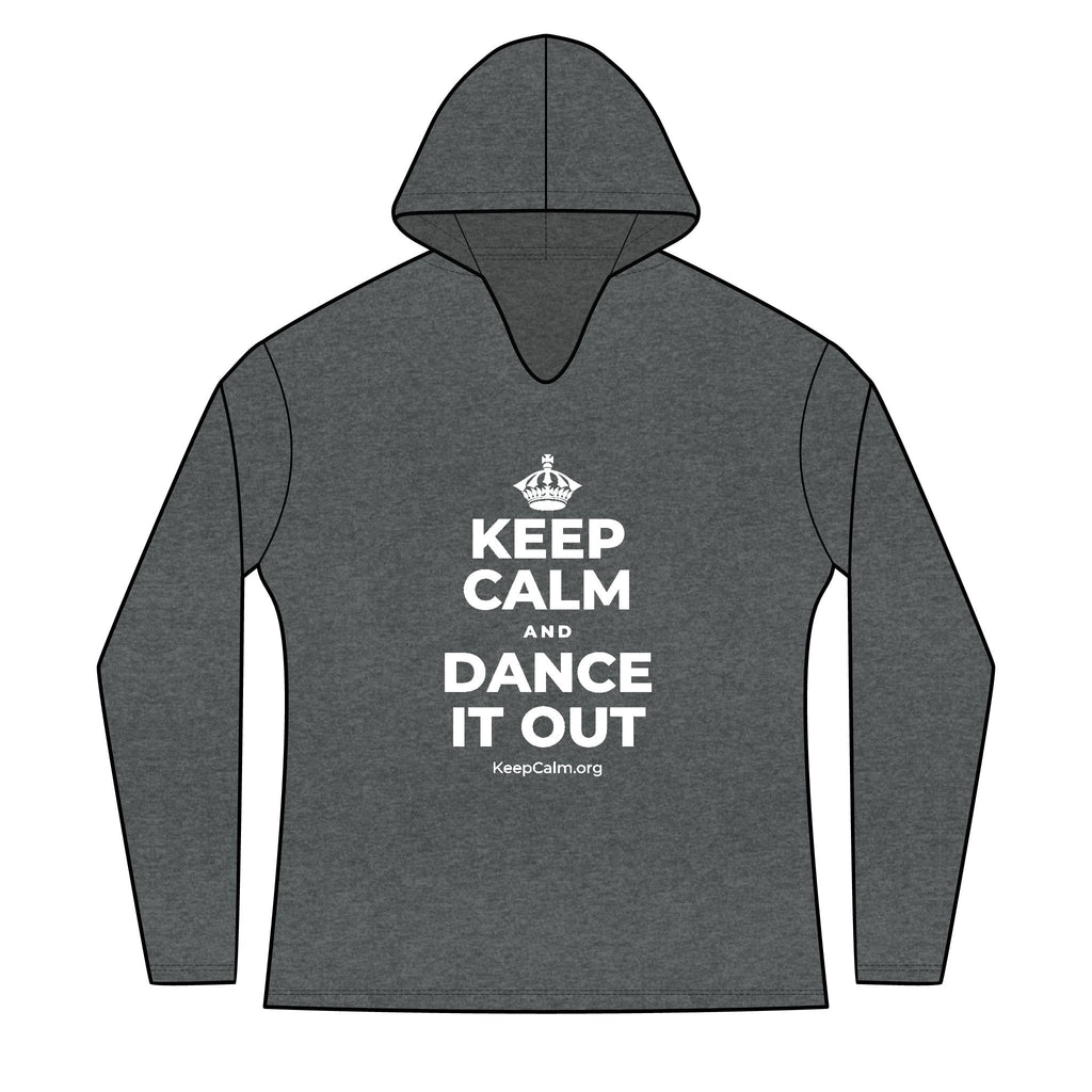 KEEP CALM AND DANCE IT OUT Women's Long Sleeve Hoodie