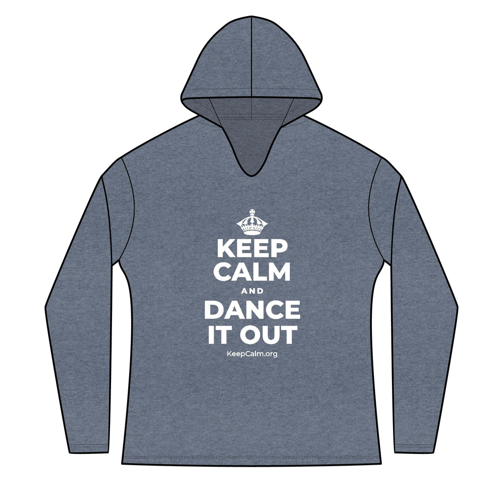 KEEP CALM AND DANCE IT OUT Women's Long Sleeve Hoodie