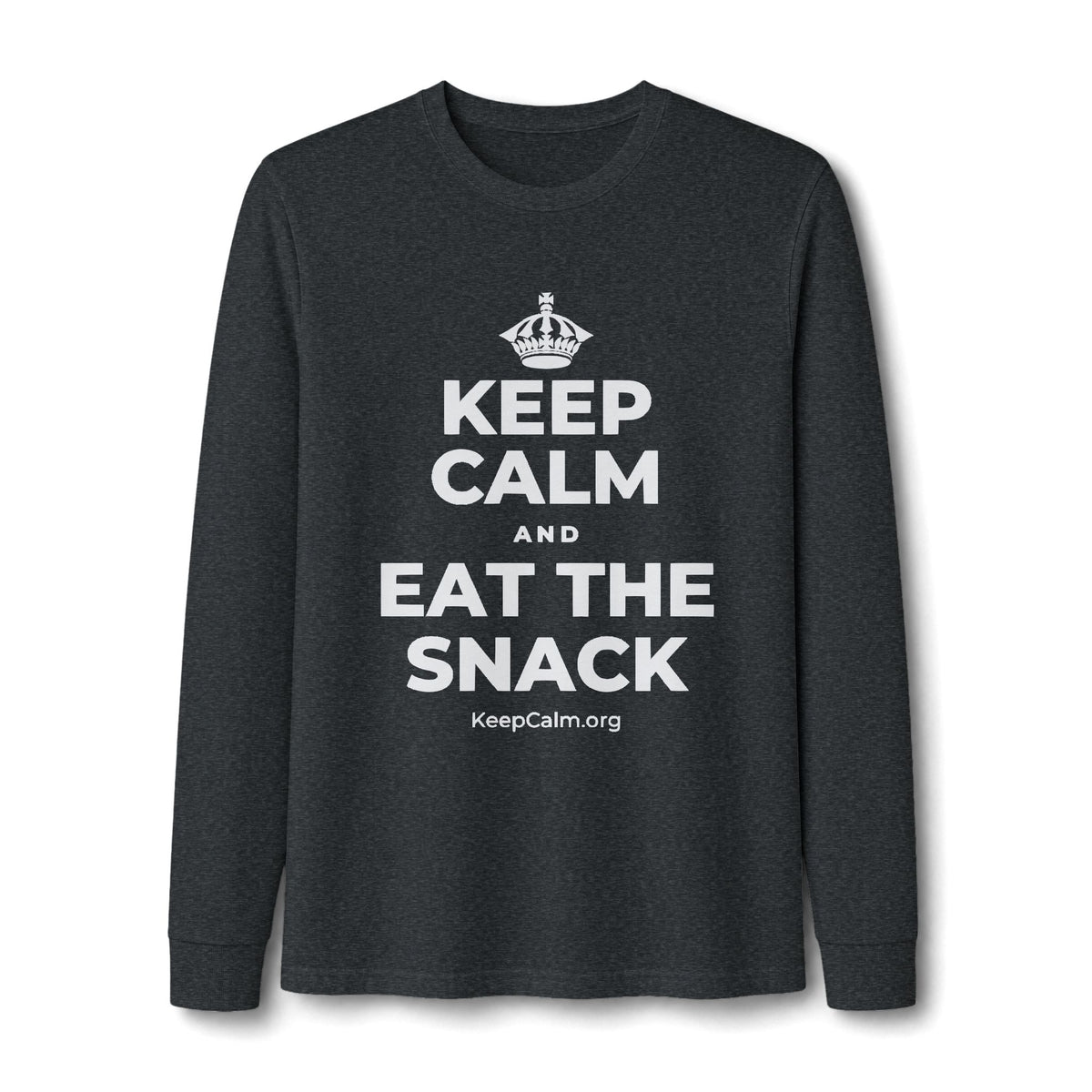 KEEP CALM AND EAT THE SNACK Long Sleeve Tee