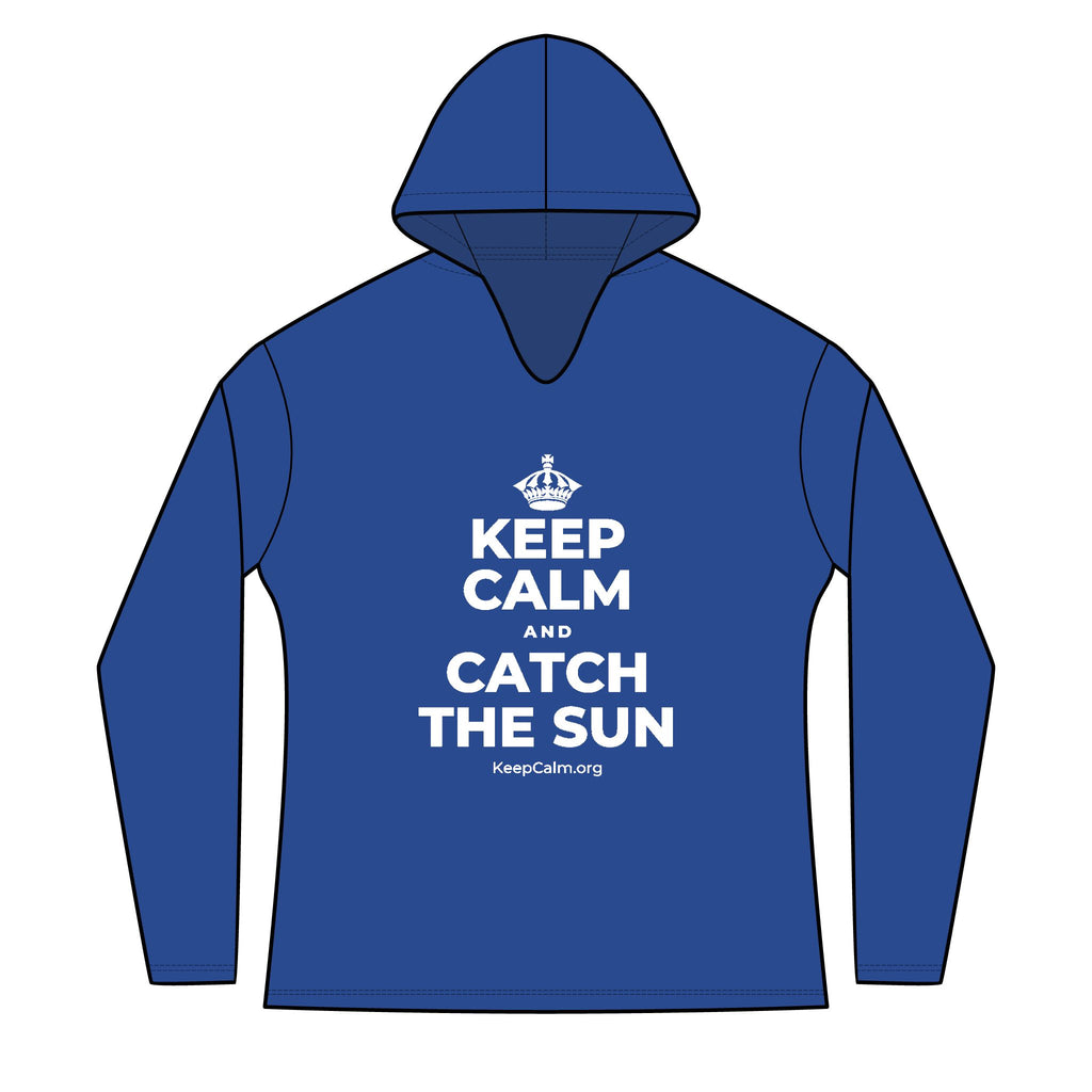 KEEP CALM AND CATCH THE SUN Women's Long Sleeve Hoodie