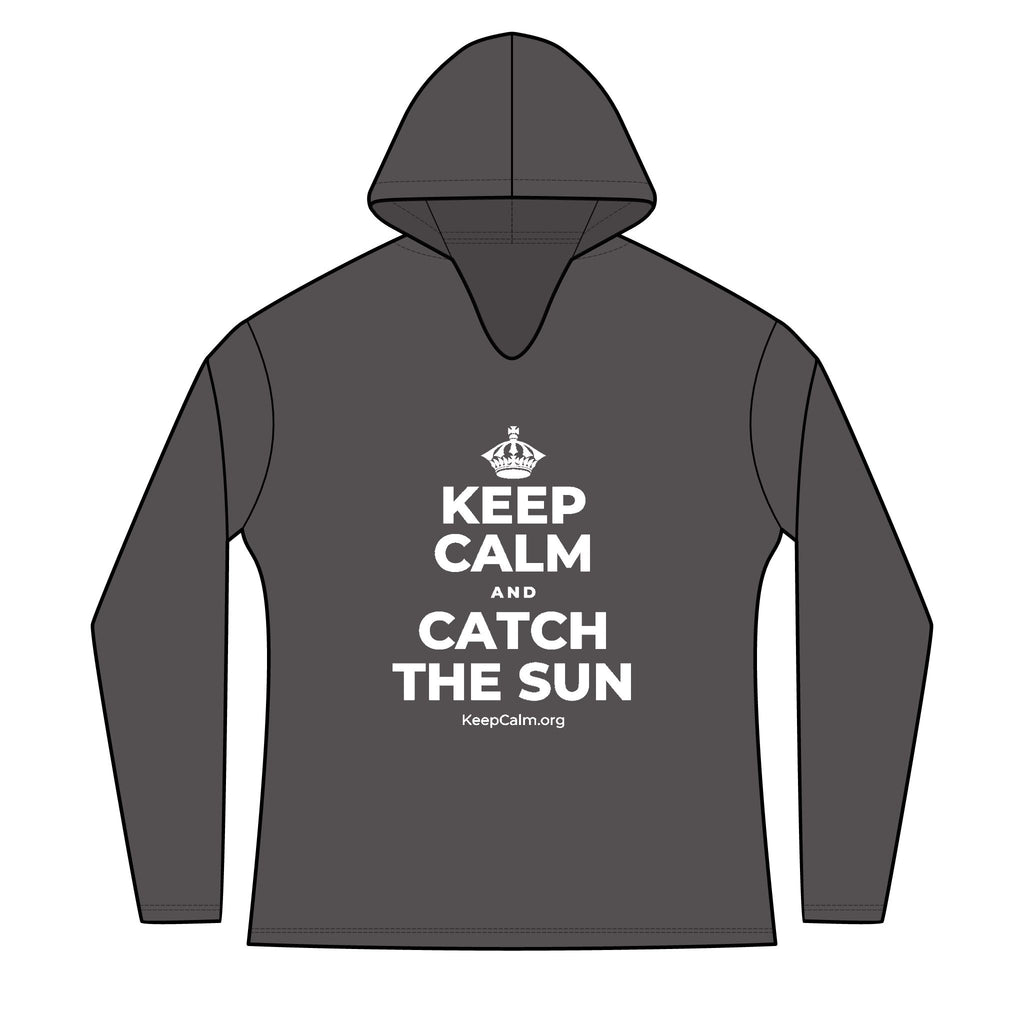 KEEP CALM AND CATCH THE SUN Women's Long Sleeve Hoodie