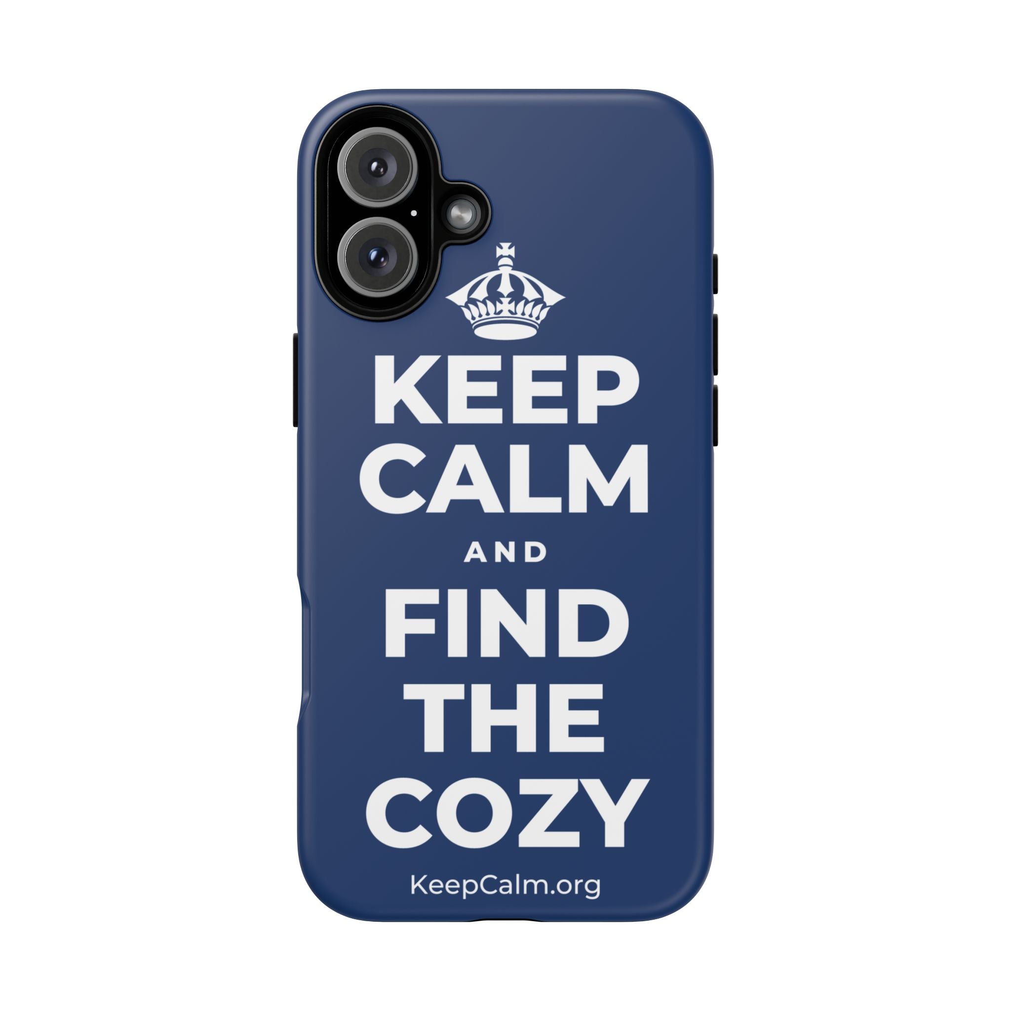 KEEP CALM AND FIND THE COZY Phone Case