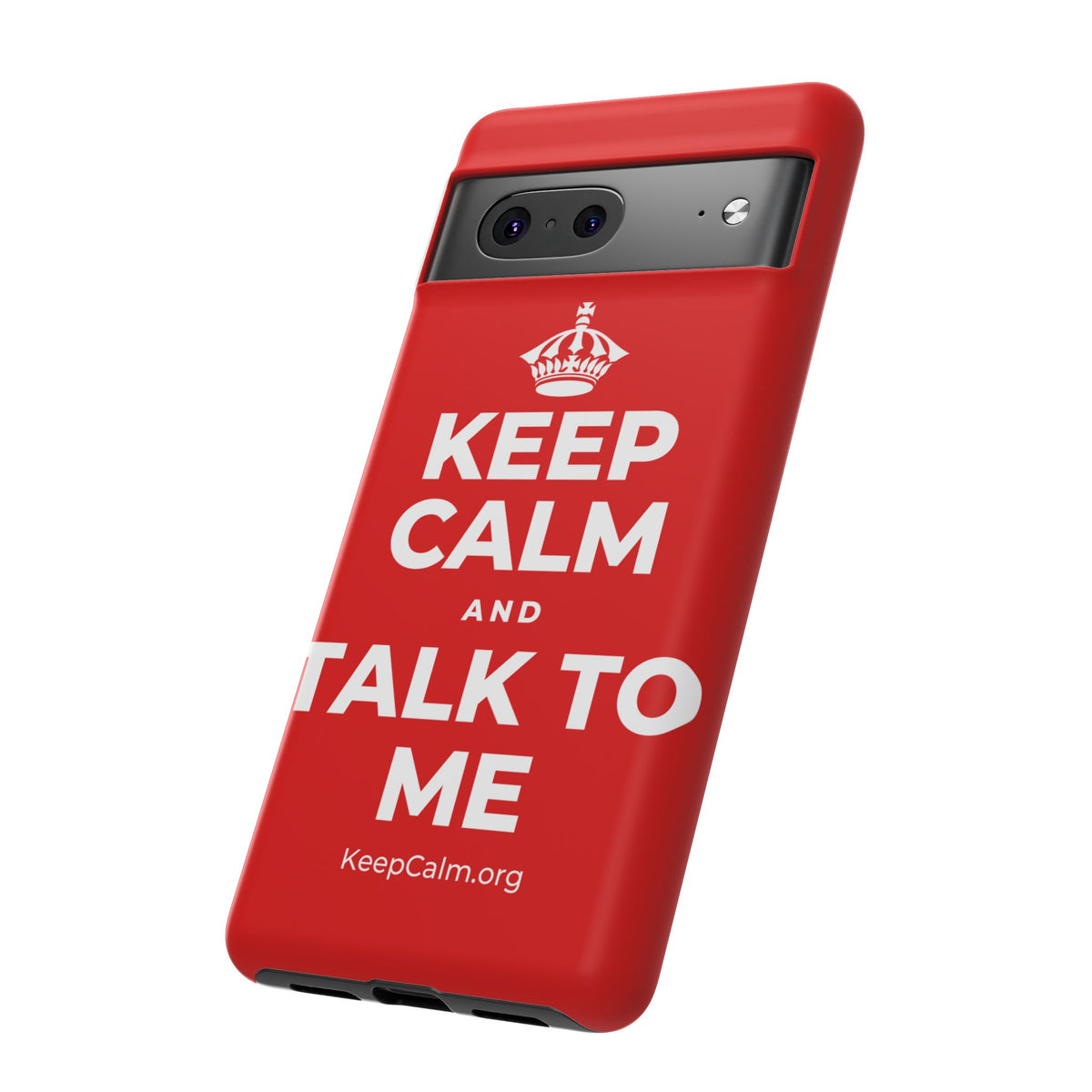 KEEP CALM AND TALK TO ME Phone Case