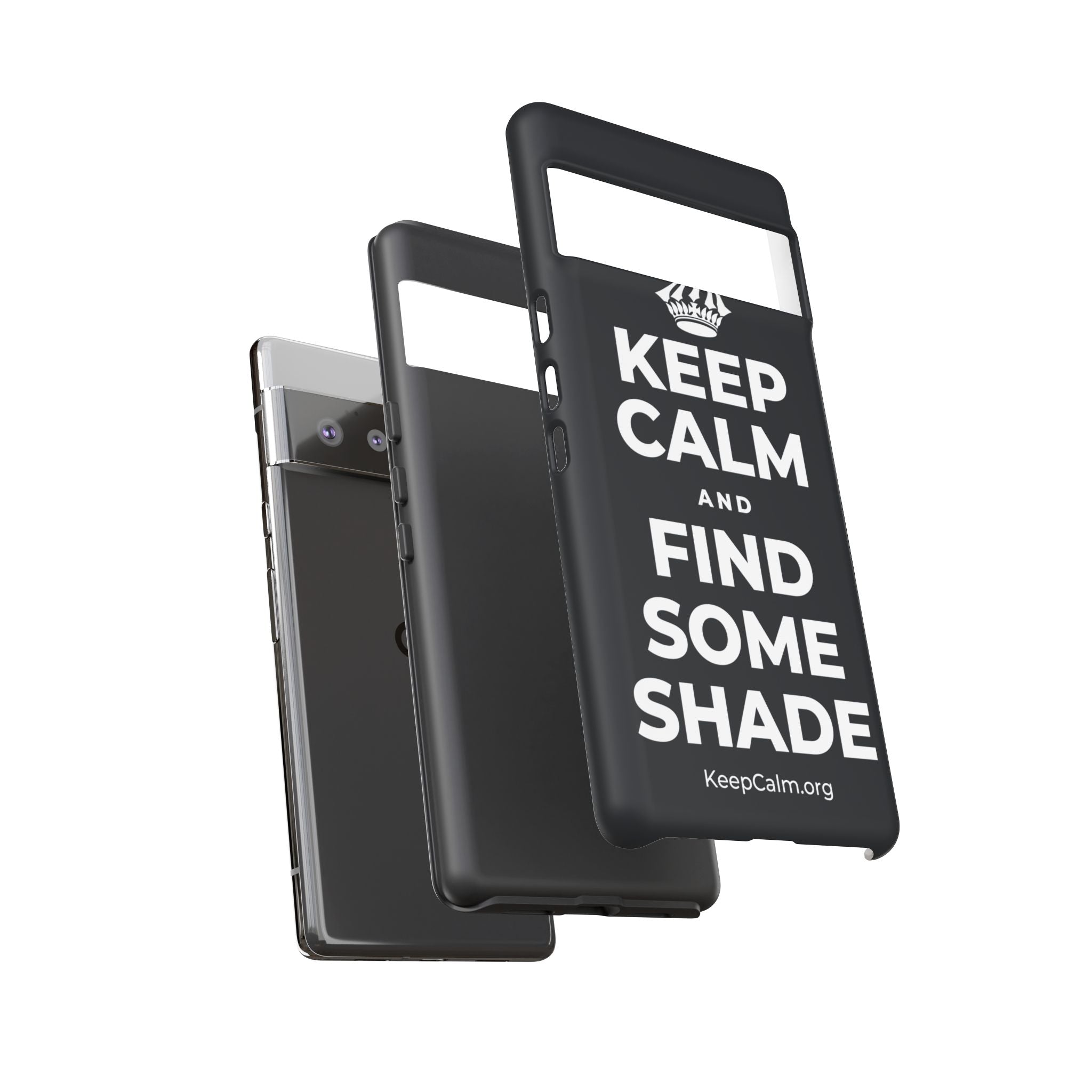 KEEP CALM AND FIND SOME SHADE Phone Case (Dark)