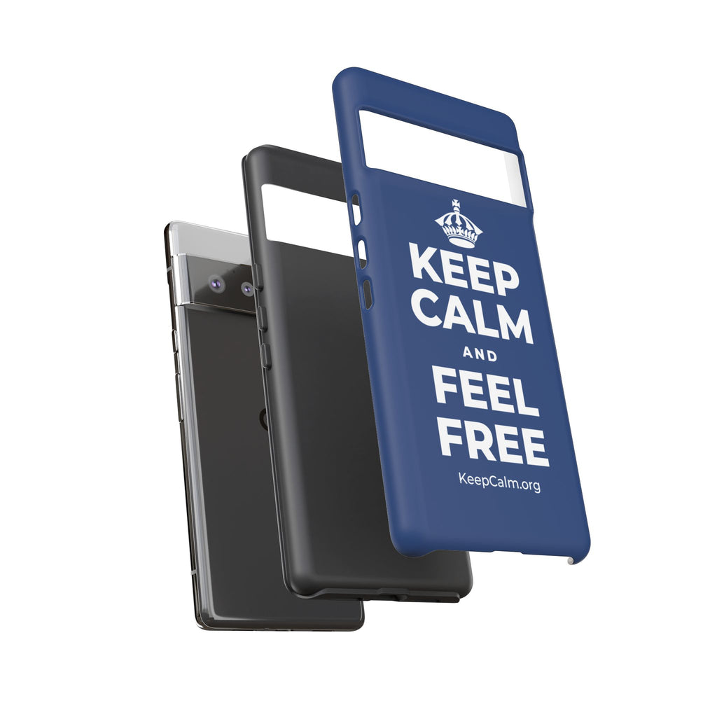 KEEP CALM AND FEEL FREE Phone Case