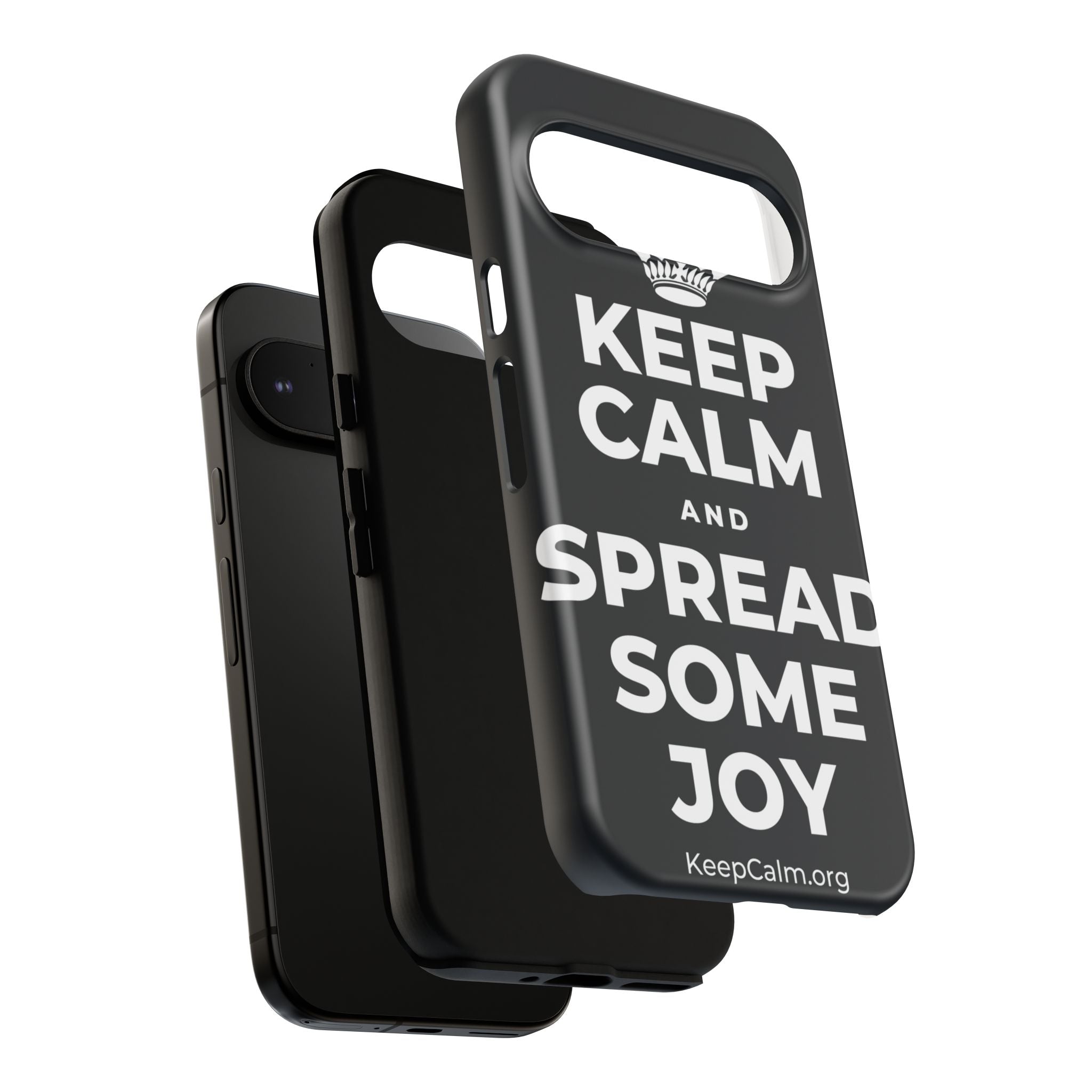 KEEP CALM AND SPREAD SOME JOY Phone Case (Dark)