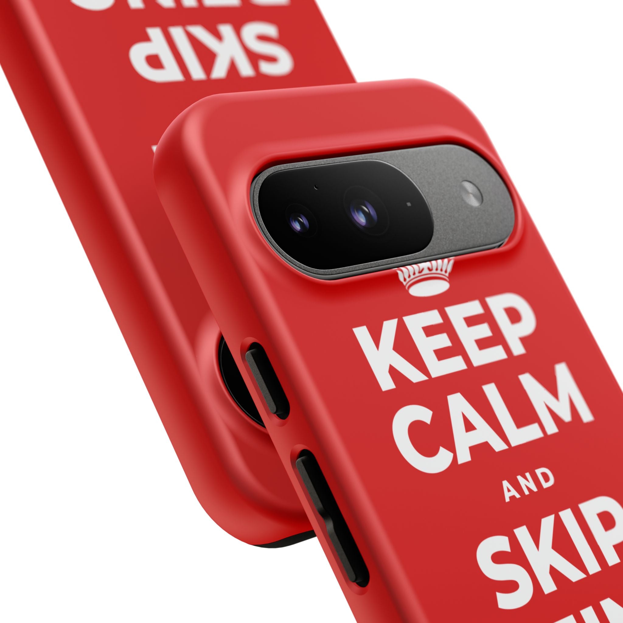 KEEP CALM AND SKIP BEING OKAY TODAY Phone Case