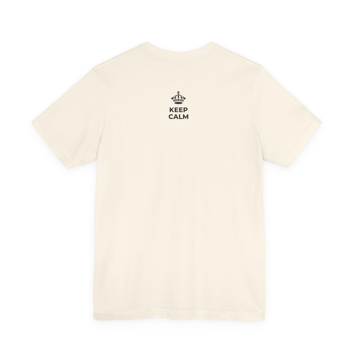 KEEP CALM AND LET IT HEAL T-Shirt (White–Asphalt)