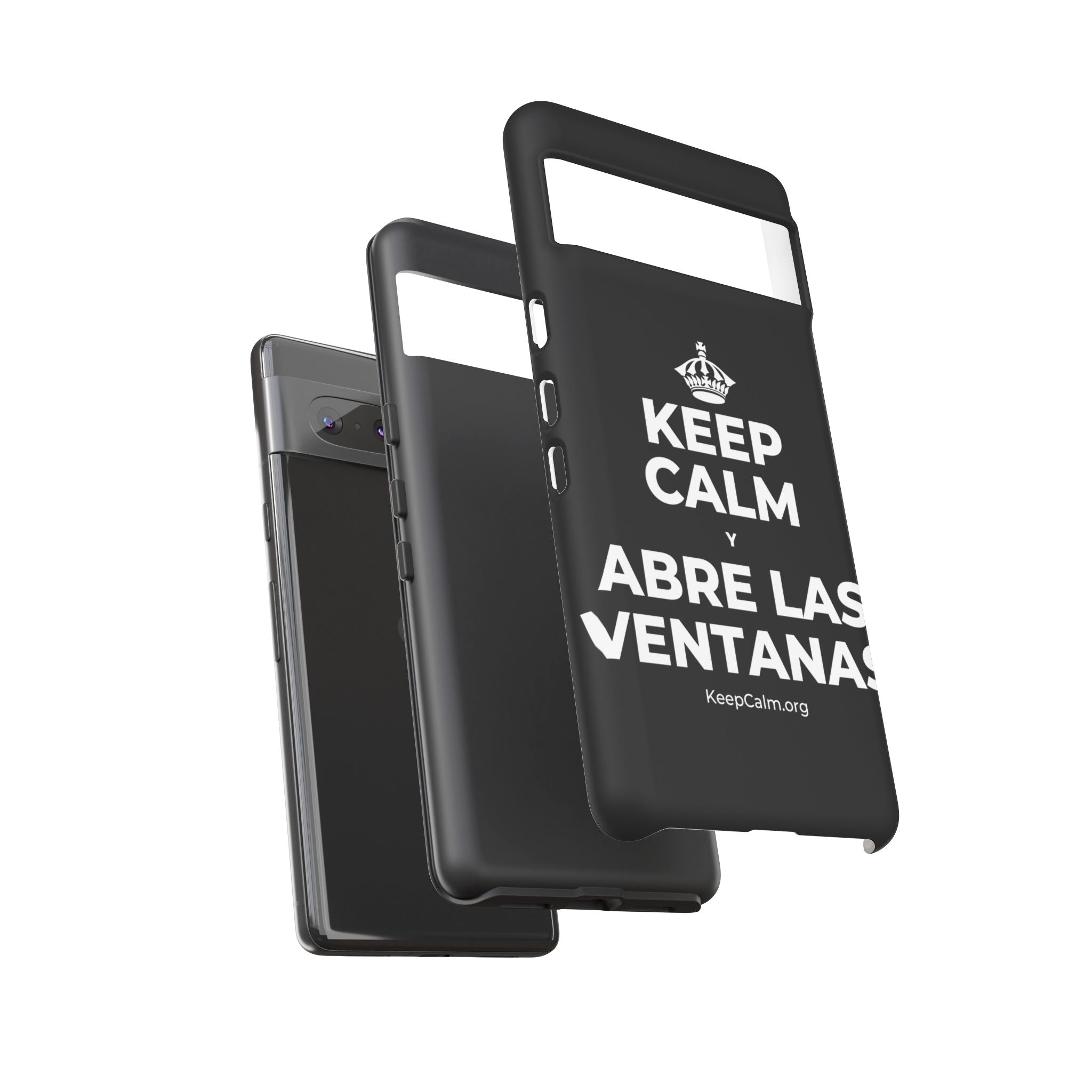 KEEP CALM Y ABRE LAS VENTANAS Phone Case
