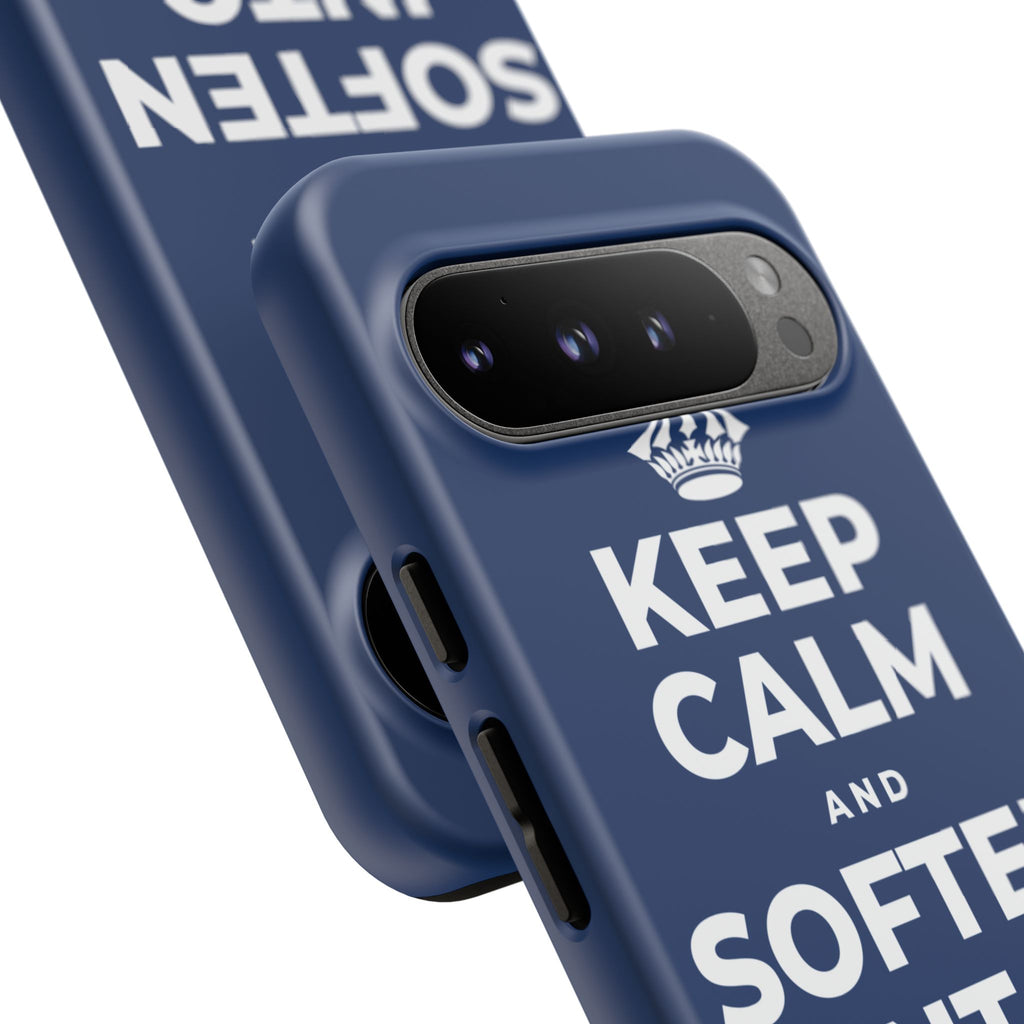 KEEP CALM AND SOFTEN INTO THE PILLOW Phone Case