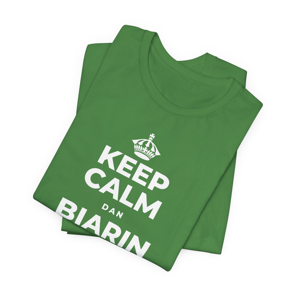 KEEP CALM DAN BIARIN PERASAAN ITU MASUK T-Shirt (Baby Blue–Silver)