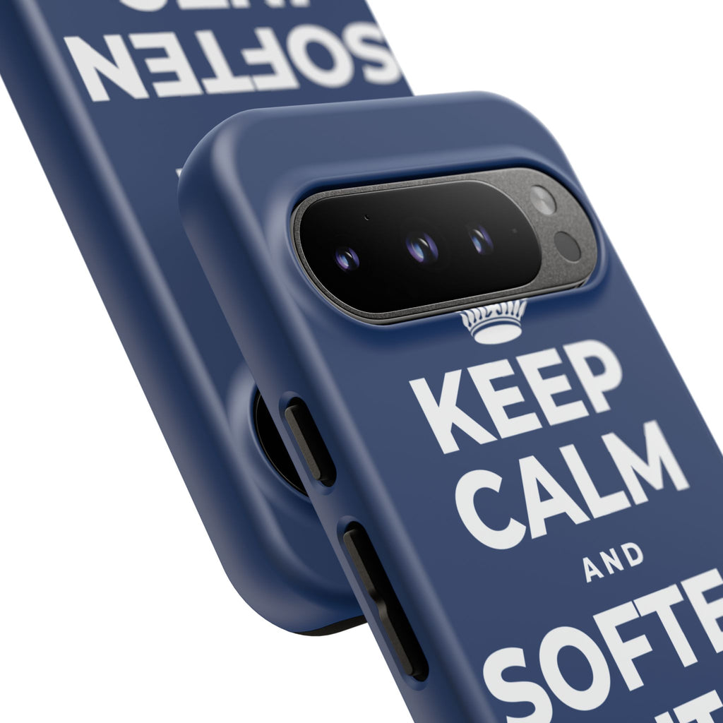 KEEP CALM AND SOFTEN INTO THE PILLOW Phone Case