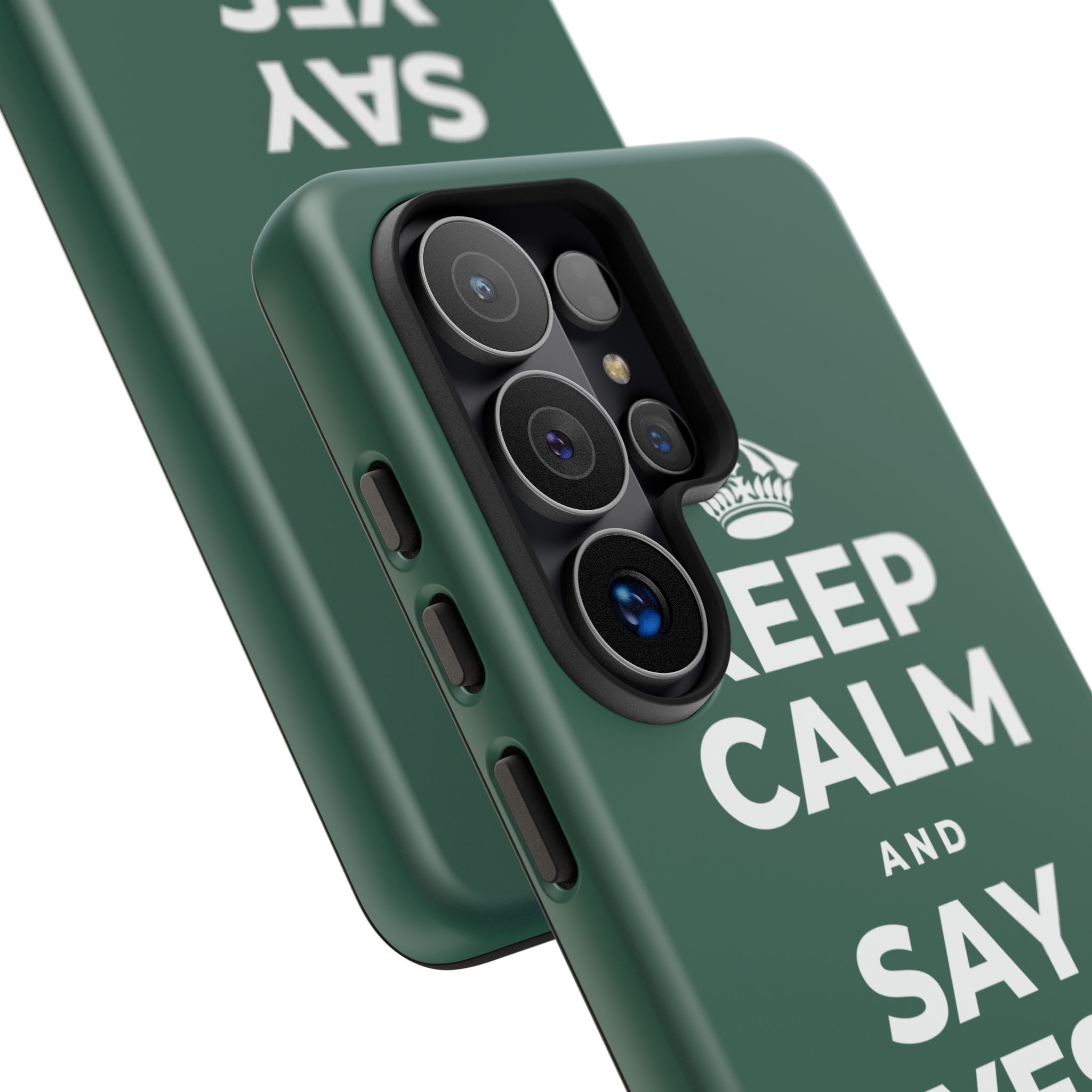 KEEP CALM AND SAY YES TO FUN Phone Case