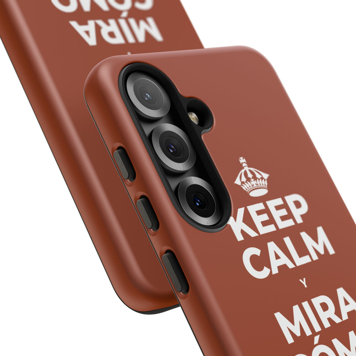 KEEP CALM Y MIRA CÓMO CAMBIAN LAS HOJAS Phone Case