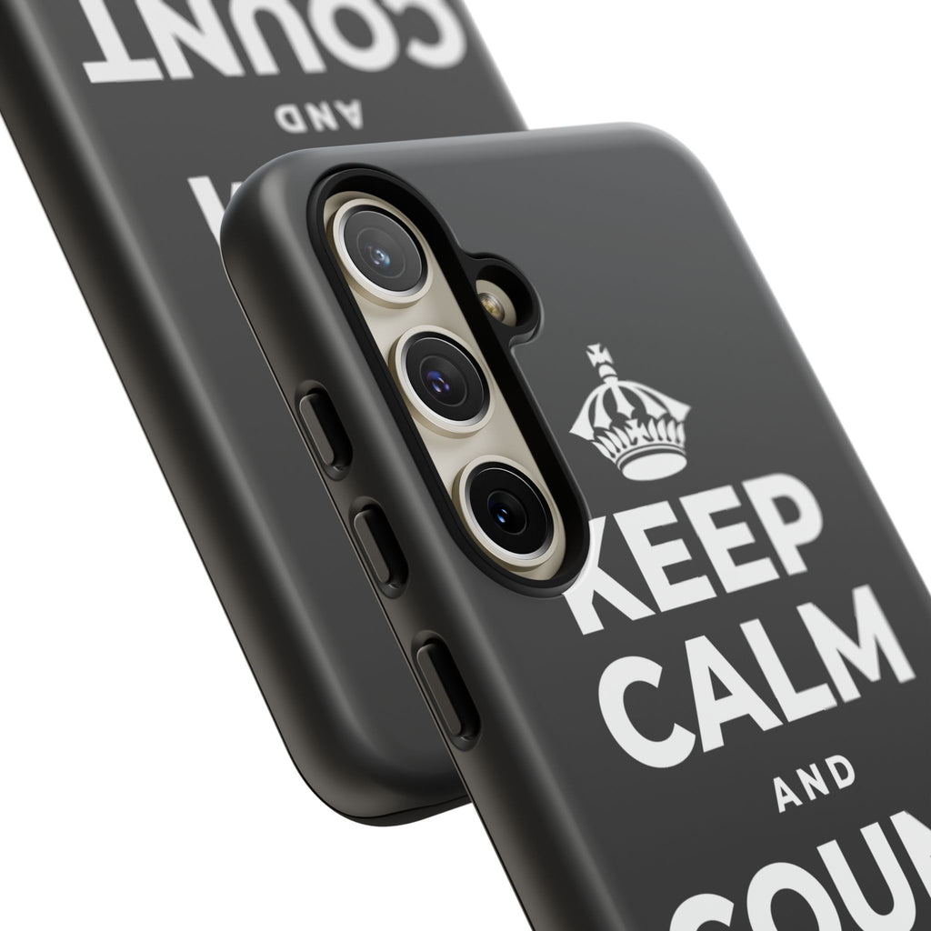 KEEP CALM AND COUNT SMALL WINS Phone Case
