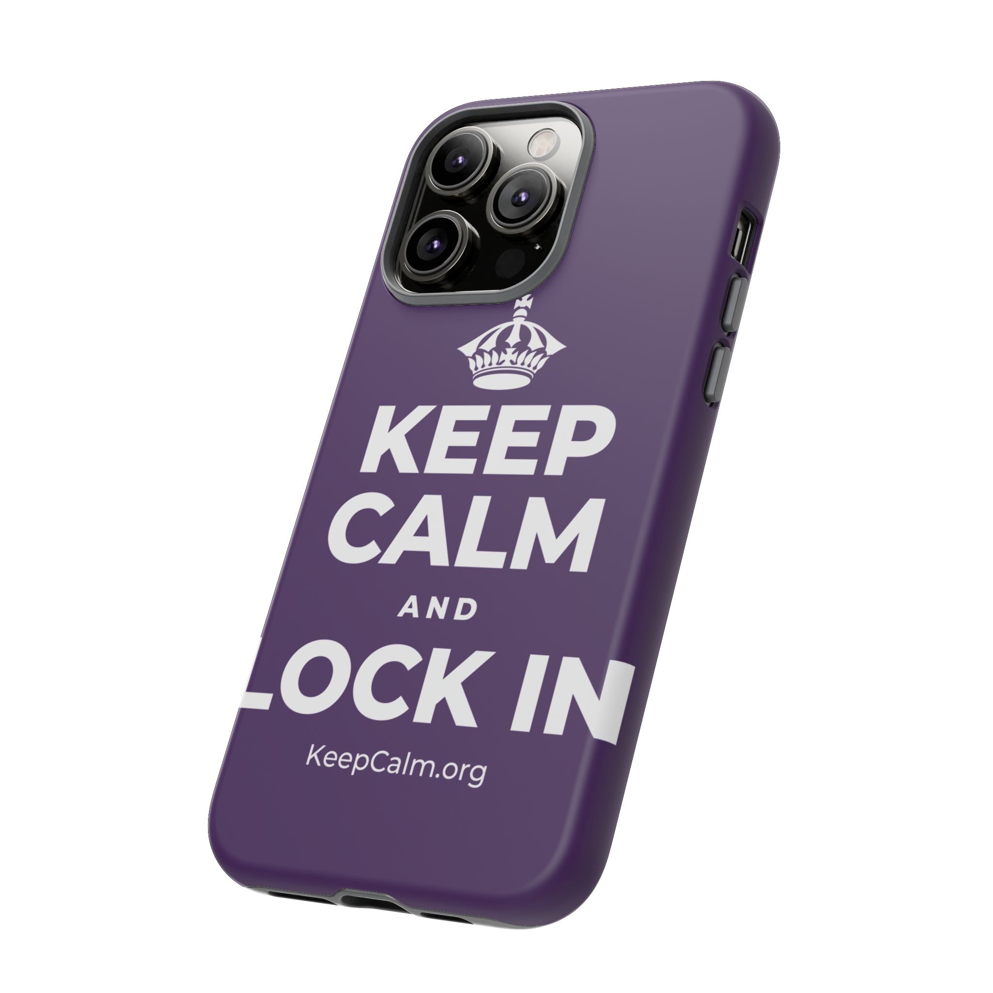 KEEP CALM AND LOCK IN Phone Case