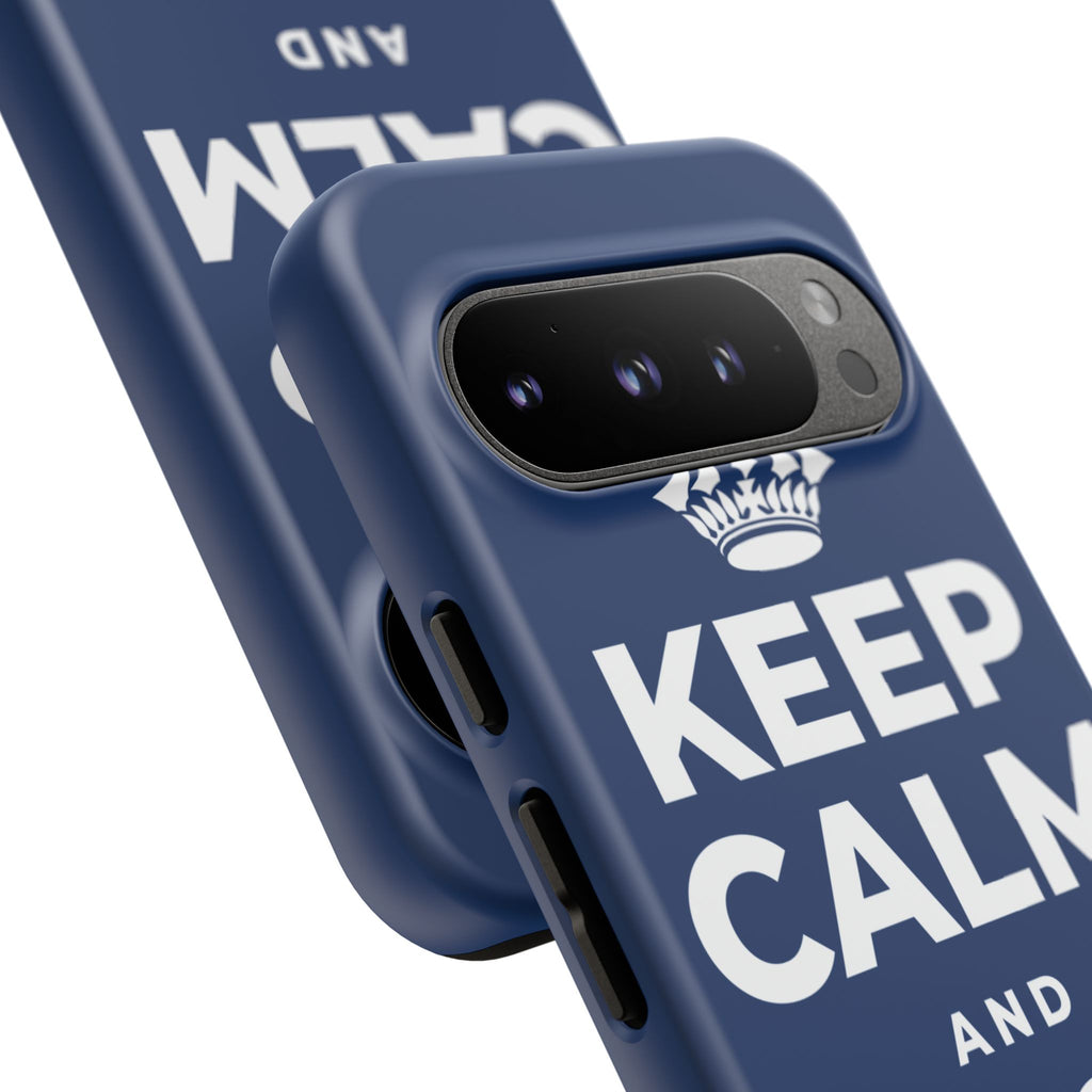 KEEP CALM AND JUST BE Phone Case