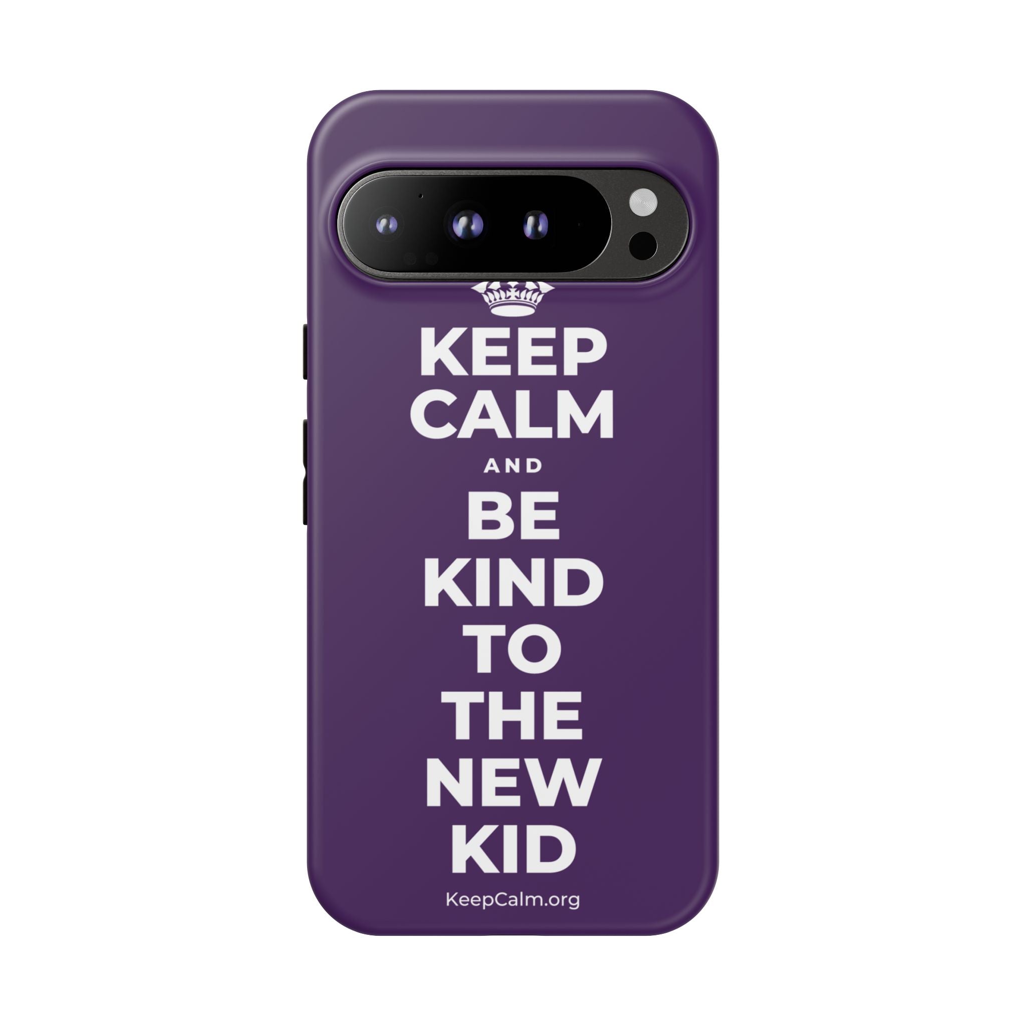 KEEP CALM AND BE KIND TO THE NEW KID Phone Case