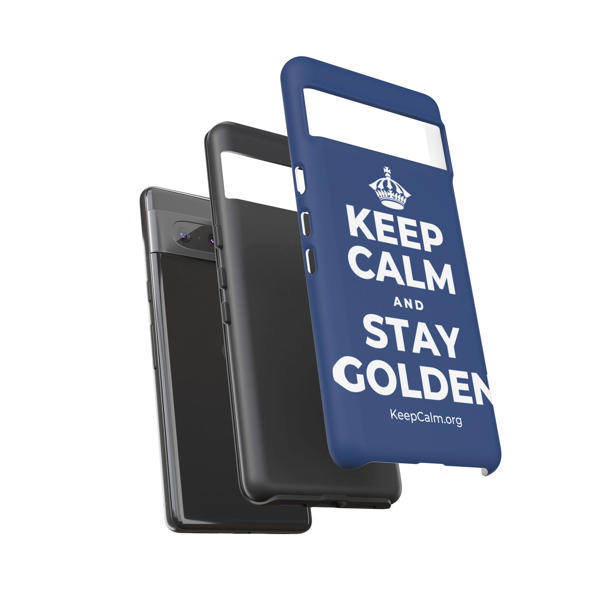 KEEP CALM AND STAY GOLDEN Phone Case