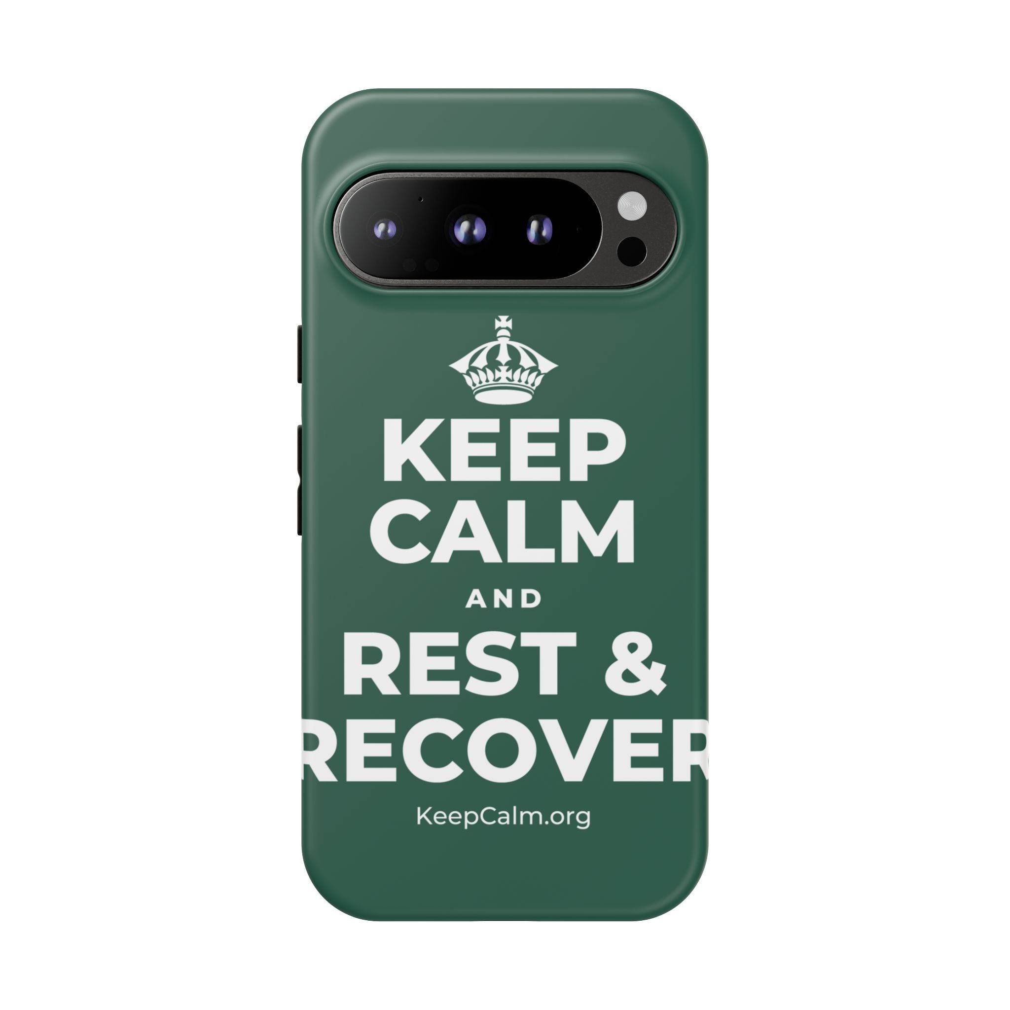 KEEP CALM AND REST & RECOVER Phone Case