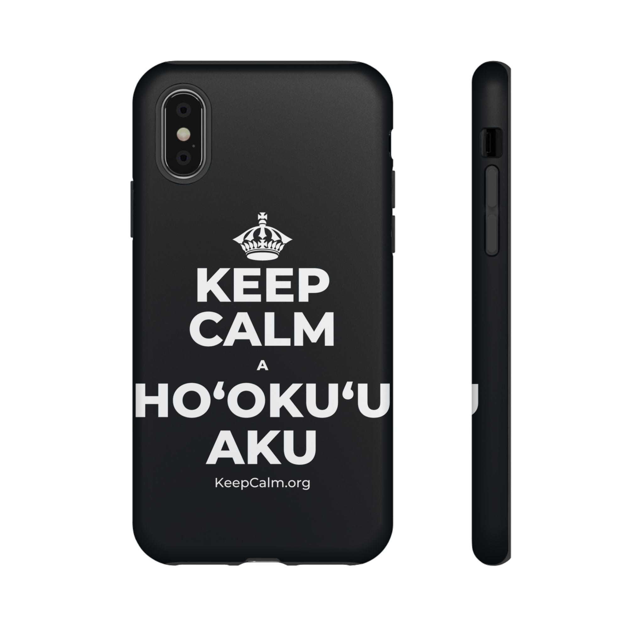 KEEP CALM A HOʻOKUʻU AKU Phone Case (Dark)