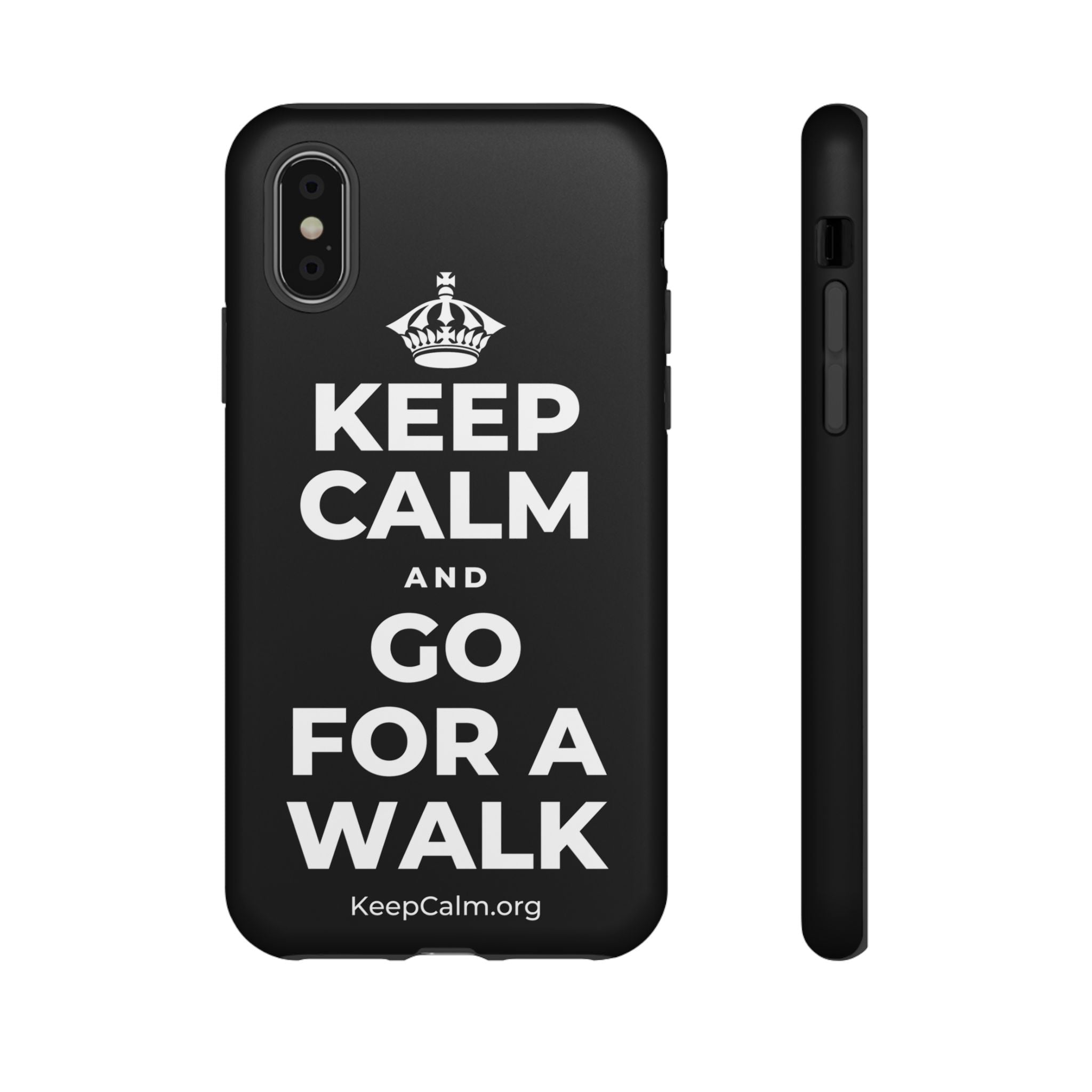 KEEP CALM AND GO FOR A WALK Phone Case