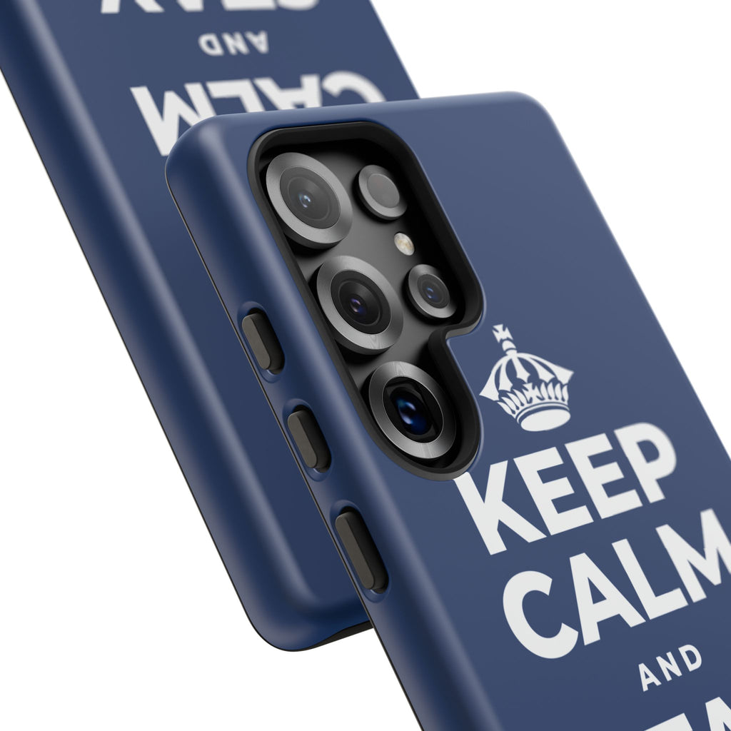 KEEP CALM AND STAY GOLDEN Phone Case