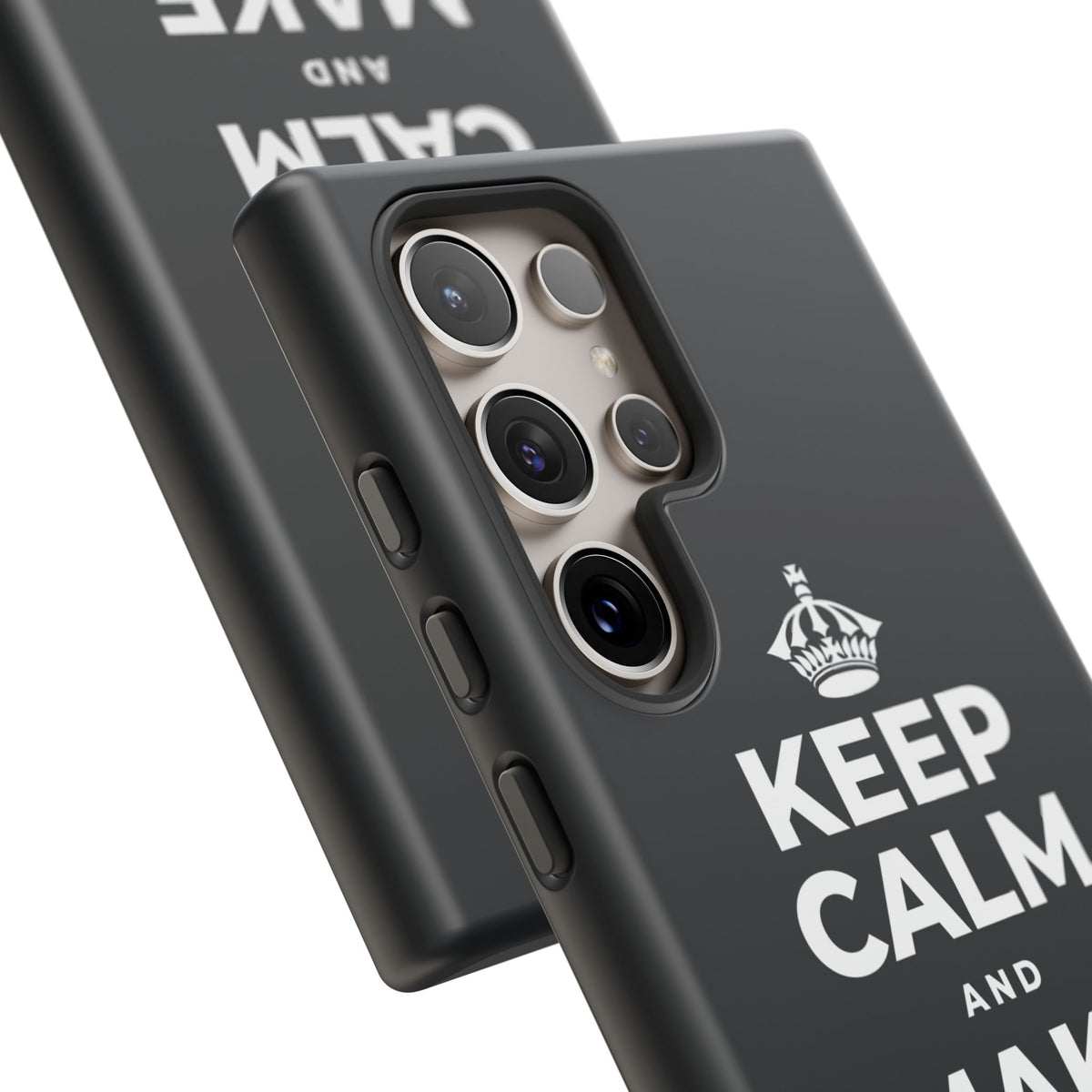KEEP CALM AND MAKE MEMORIES Phone Case (Dark)