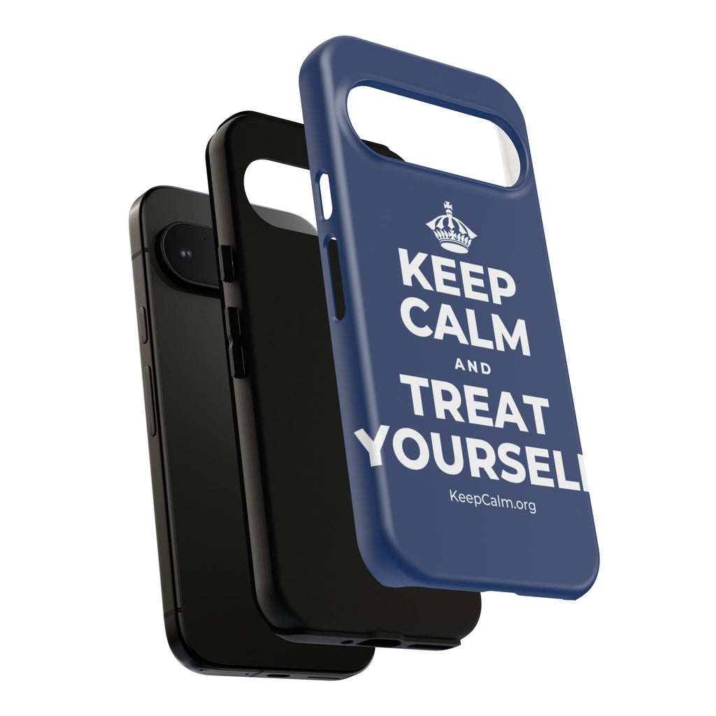 KEEP CALM AND TREAT YOURSELF Phone Case