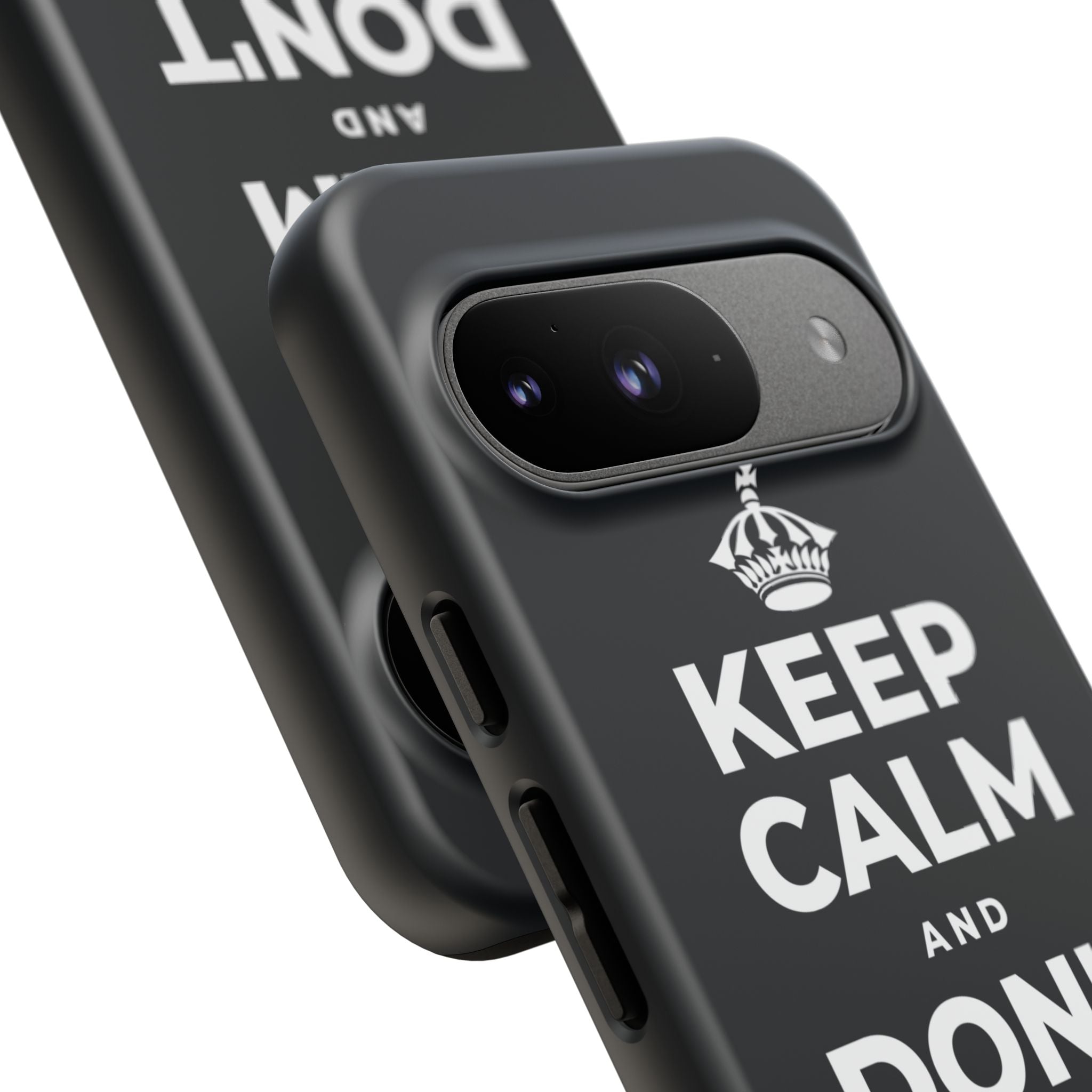KEEP CALM AND DON'T COUNT YOUR 🪺 Phone Case (Dark)