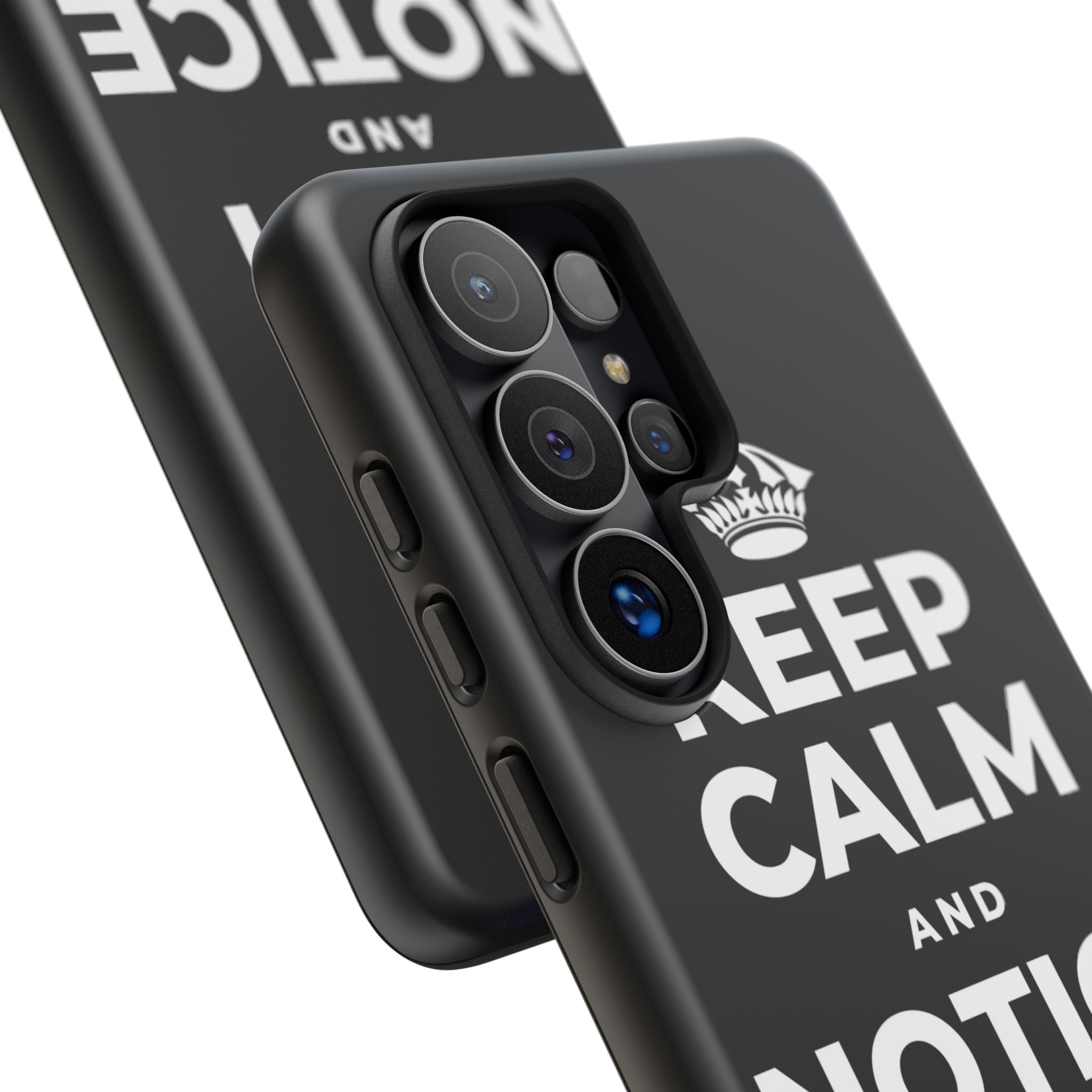 KEEP CALM AND NOTICE THE GOOD Phone Case