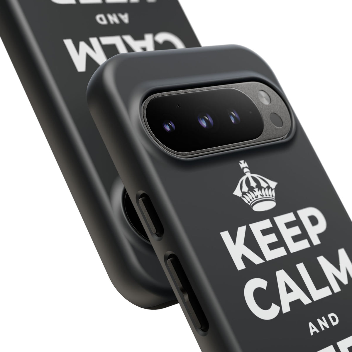 KEEP CALM AND KEEP WINNING Phone Case (Dark)