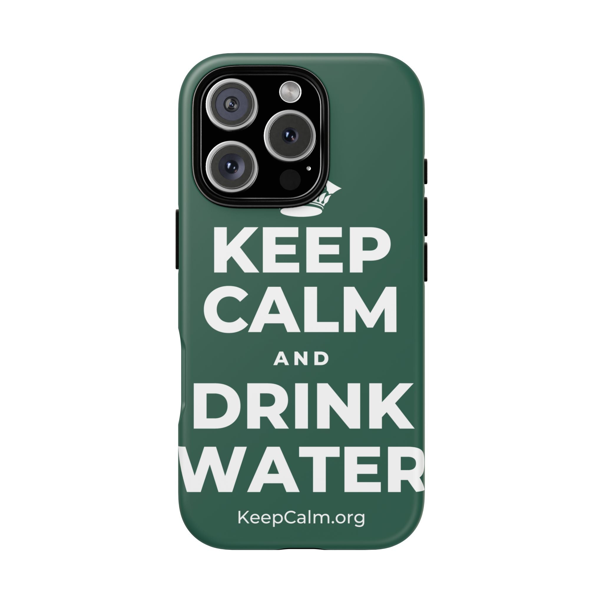 KEEP CALM AND DRINK WATER Phone Case