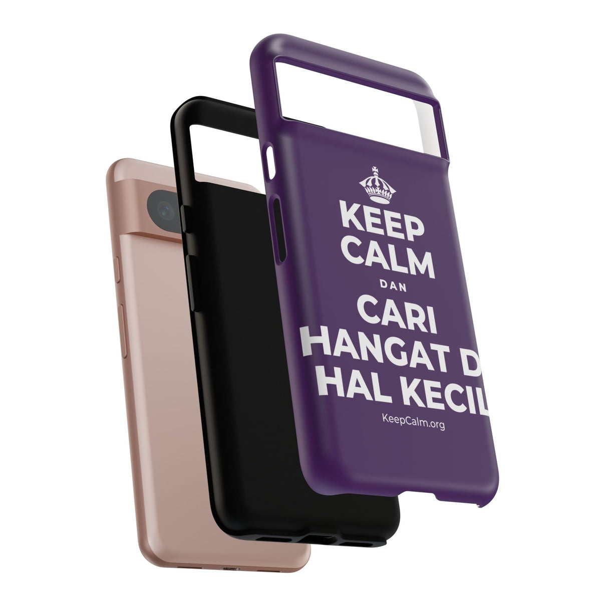 KEEP CALM DAN CARI HANGAT DI HAL KECIL Phone Case