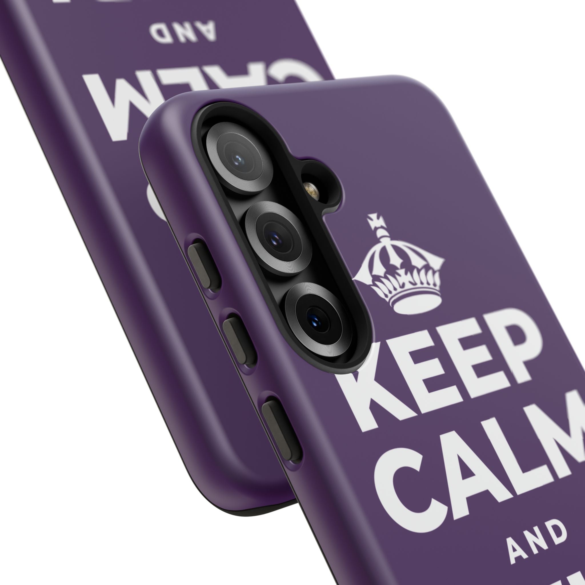 KEEP CALM AND TWIRL ONCE Phone Case