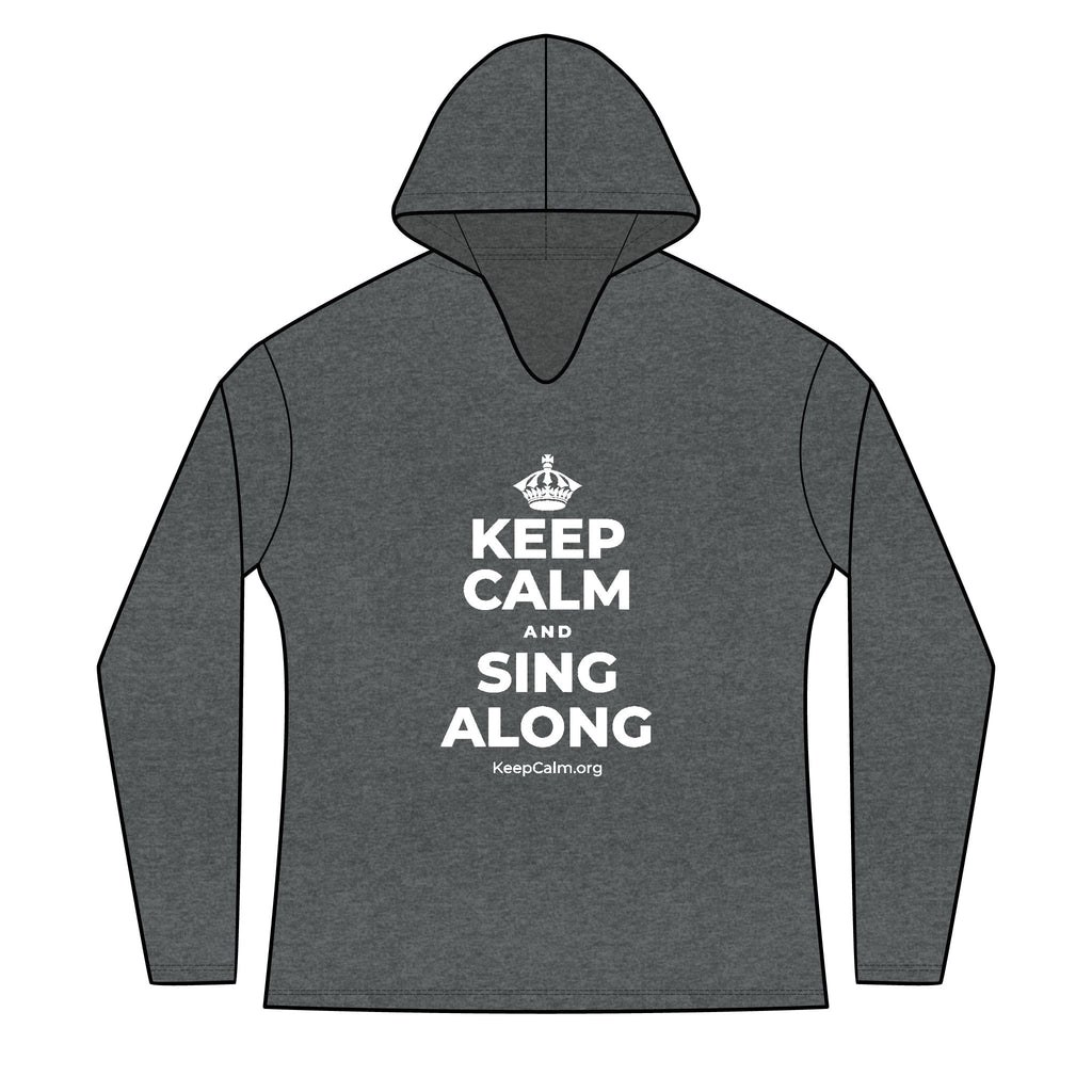 KEEP CALM AND SING ALONG Women's Long Sleeve Hoodie